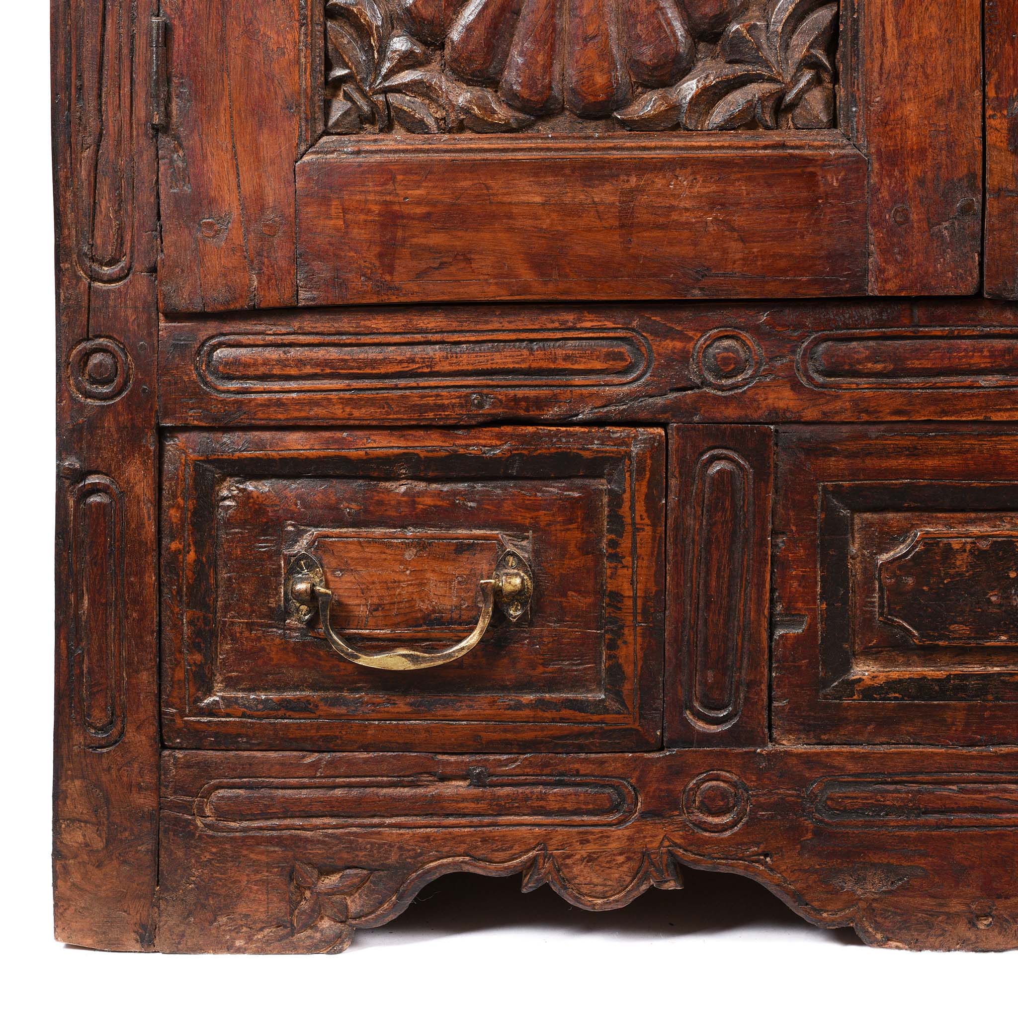 Indian Almirah Cabinet From Gujarat - 19thC - Image 10