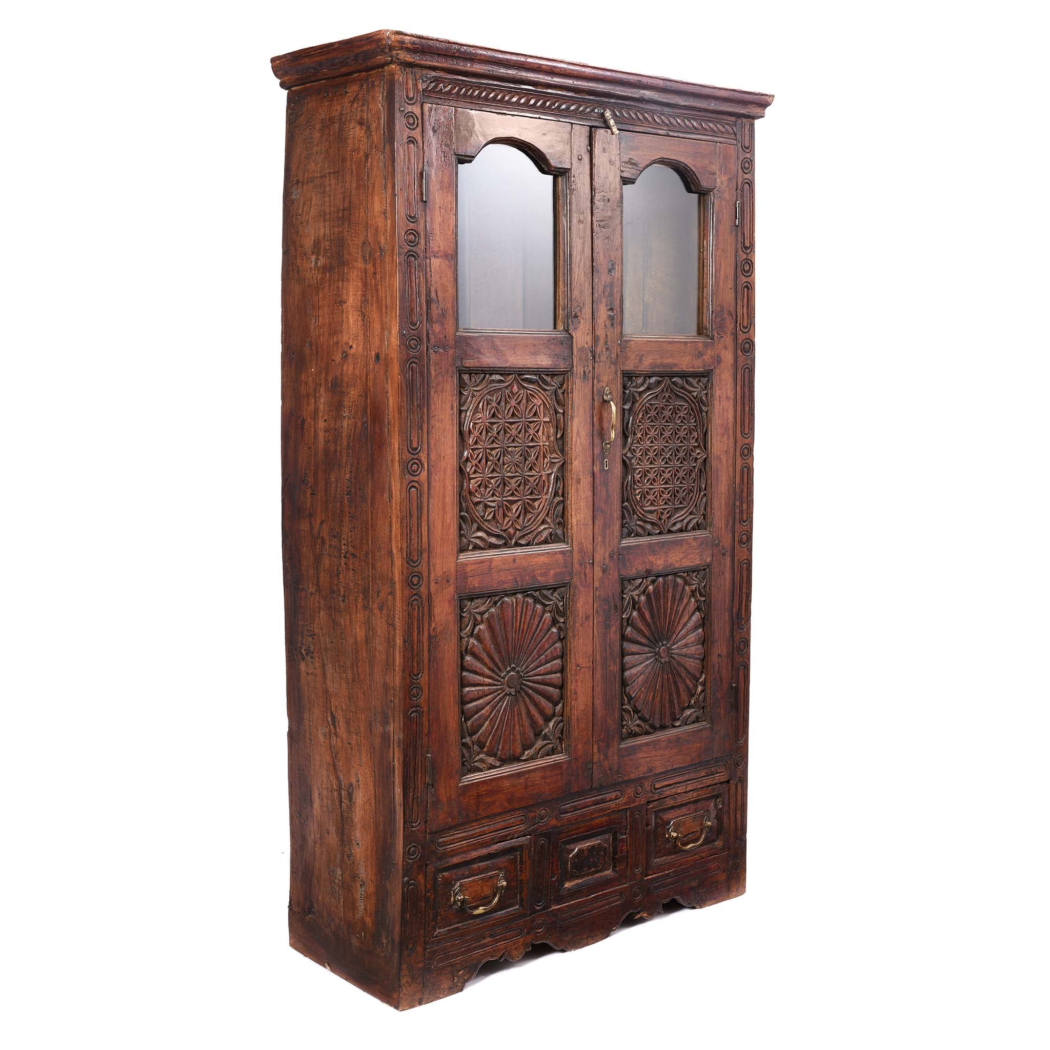 Indian Almirah Cabinet From Gujarat - 19thC - Image 2