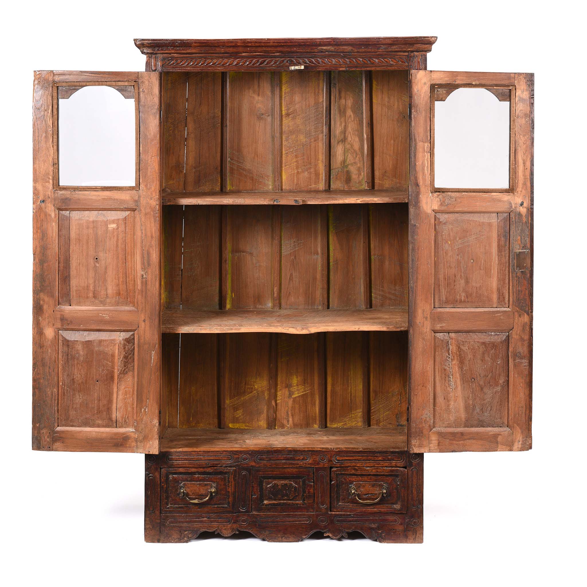 Indian Almirah Cabinet From Gujarat - 19thC - Image 4