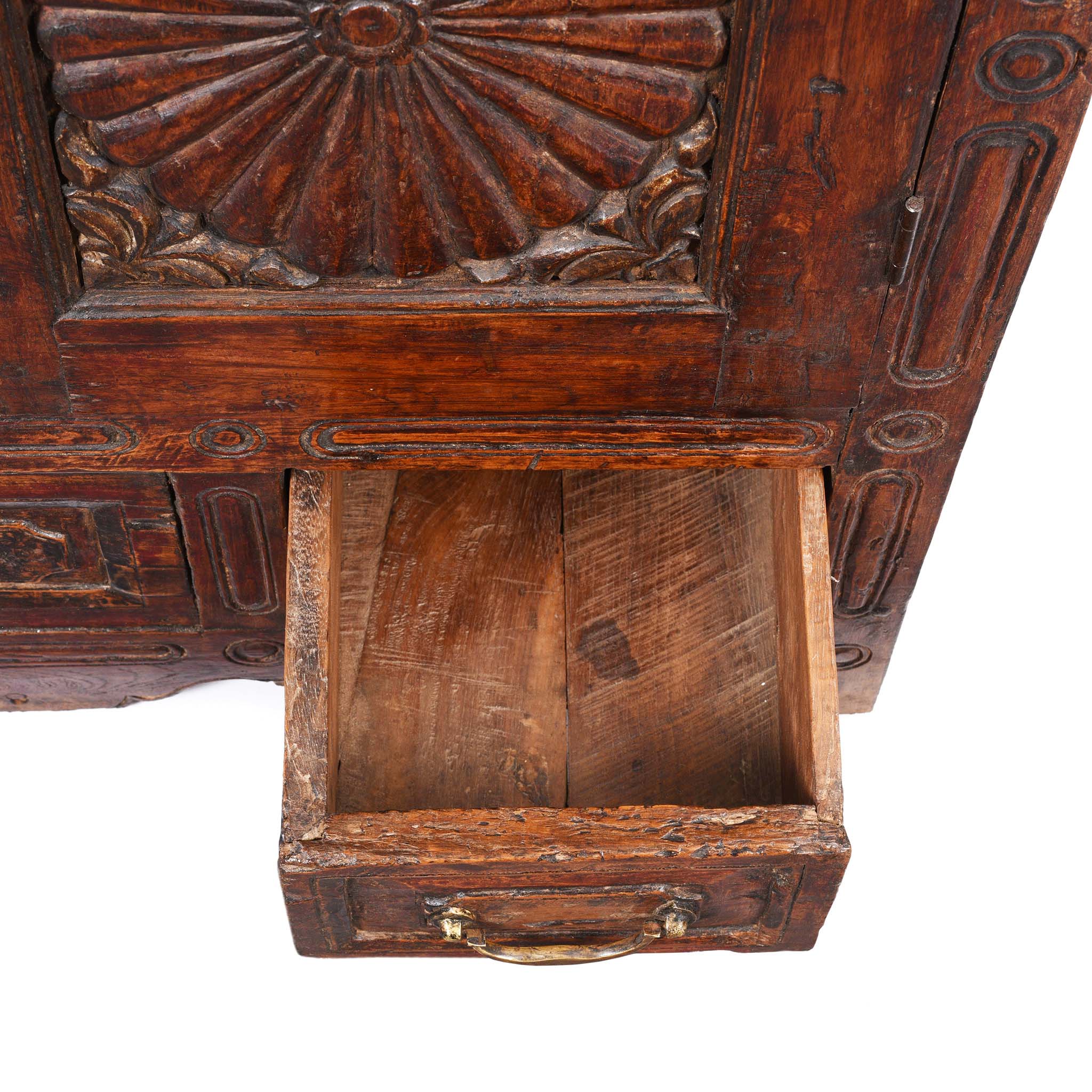 Indian Almirah Cabinet From Gujarat - 19thC - Image 7