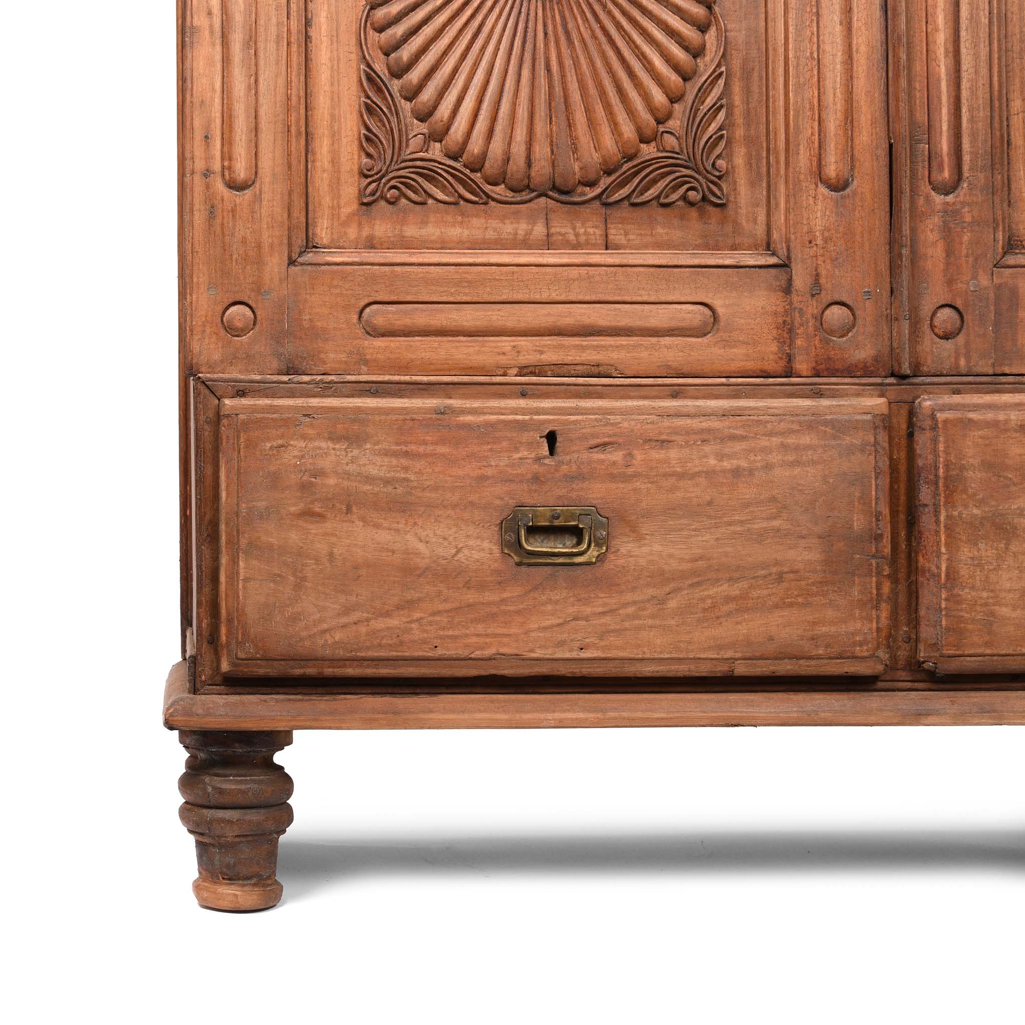 Indian Almirah Cabinet From Gujarat - 19thC - Image 10