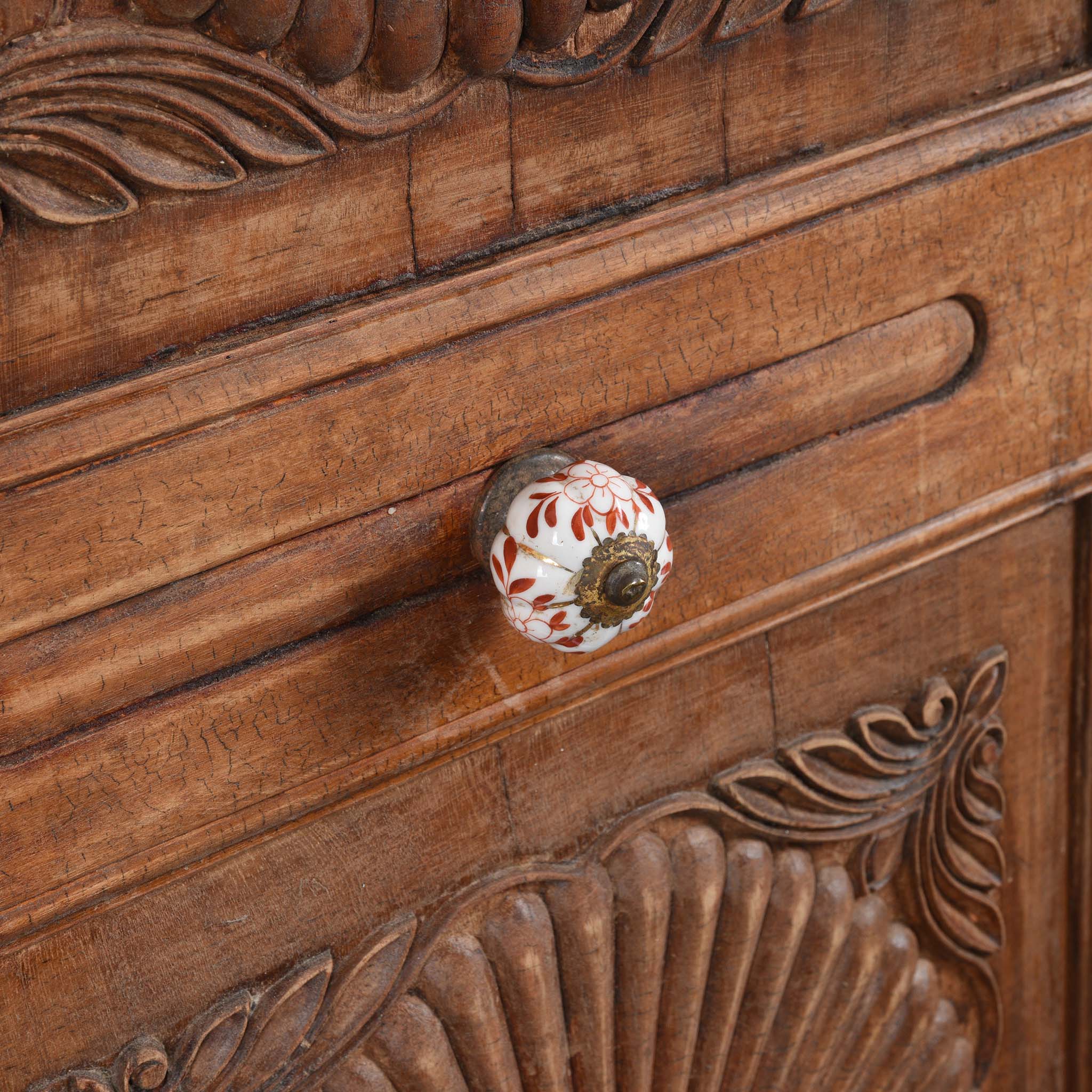Indian Almirah Cabinet From Gujarat - 19thC - Image 7