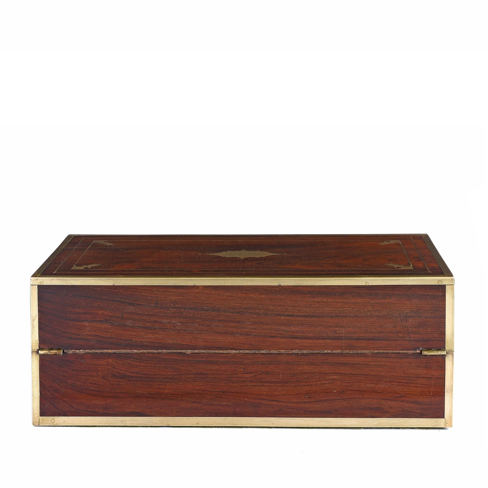 Anglo Indian Rosewood Writing Slope - 19thC - Image 10