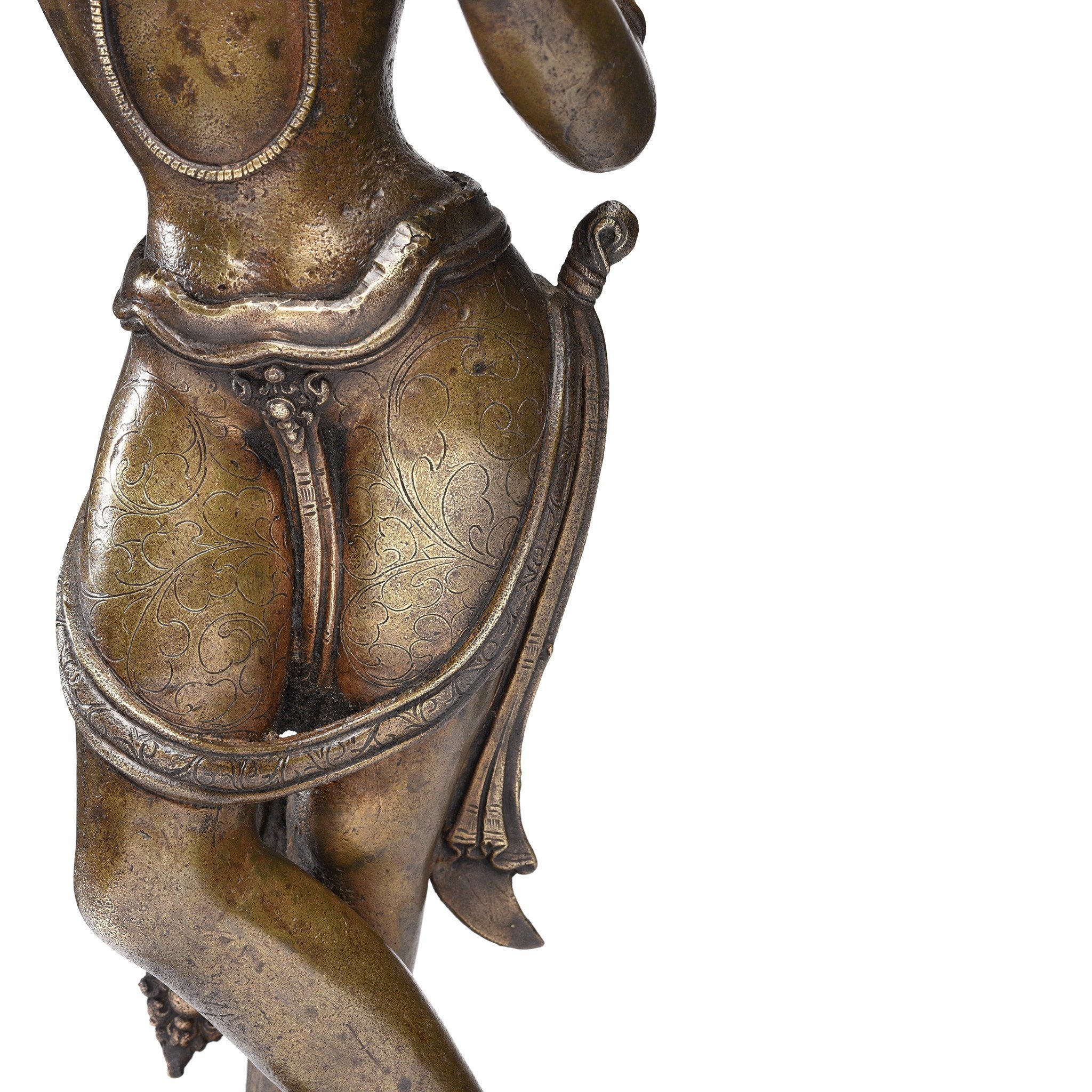 Bronze Statue of Parvati From Nepal - Early 20thC - Image 5