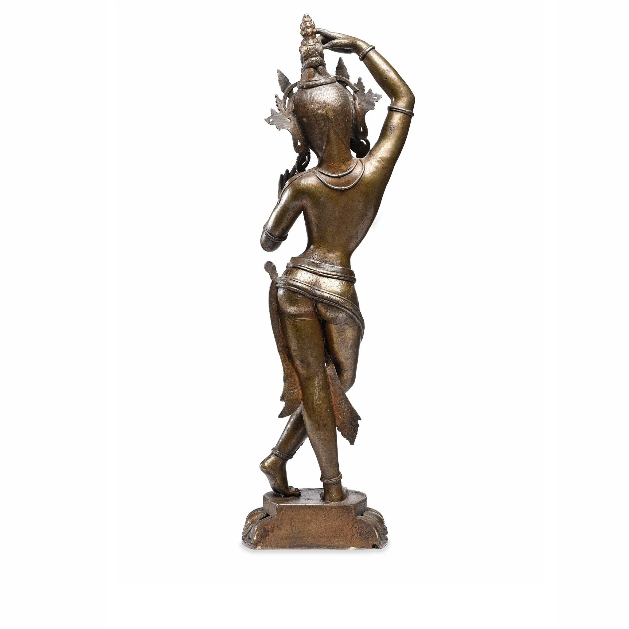 Bronze Statue of Parvati From Nepal - Early 20thC - Image 9