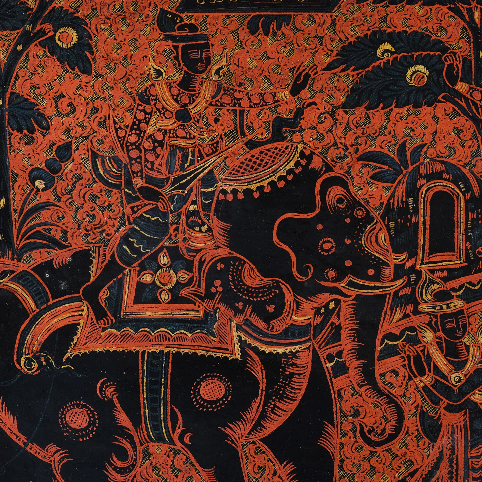 Burmese Pagan Lacquer Tray (Byat) - Circa 1900 - Image 2