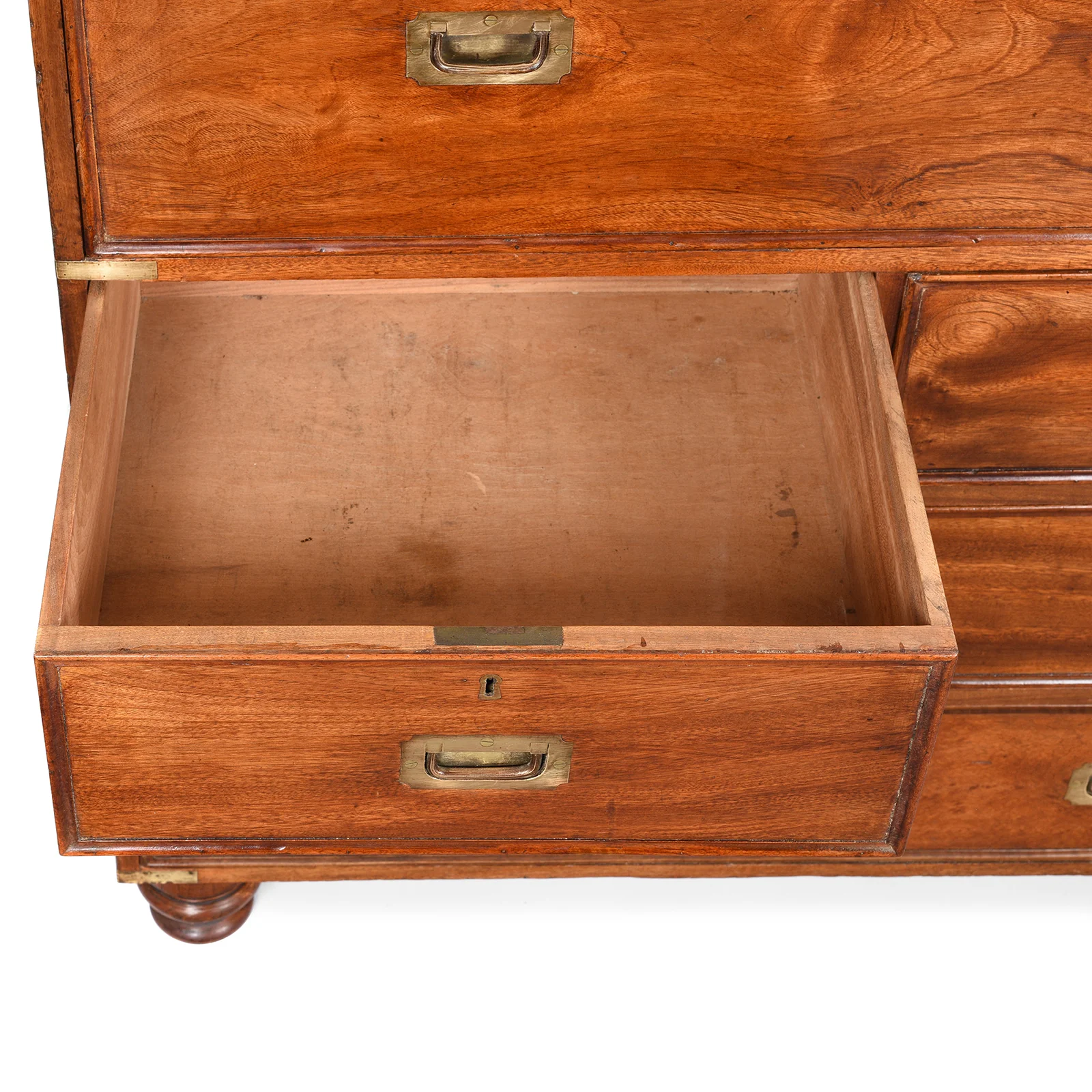 Chinese Export Secretaire Campaign Chest - Late 19thC - Image 6