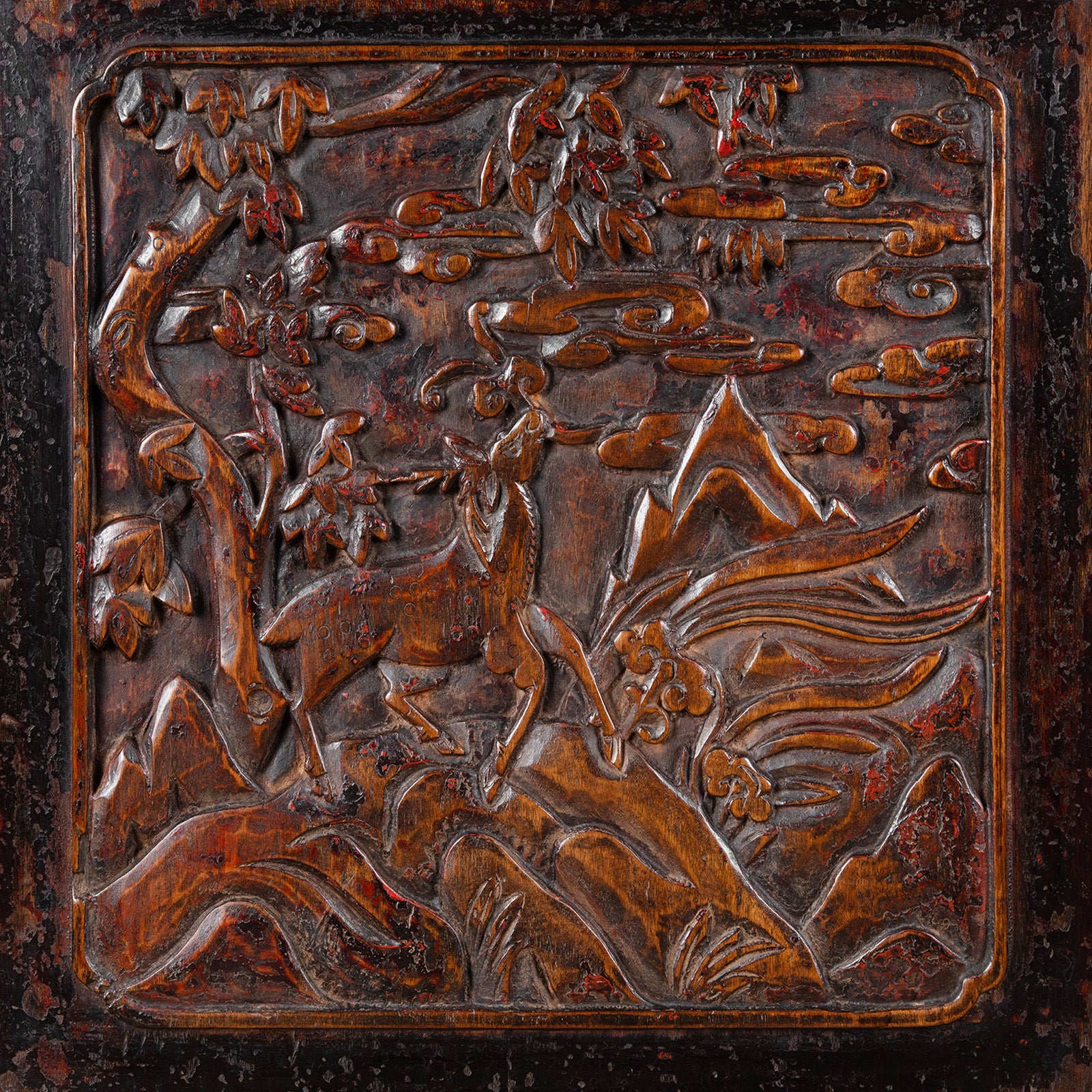 Carved Chinese Wedding Cabinet From Shanxi -19th Century - Image 16