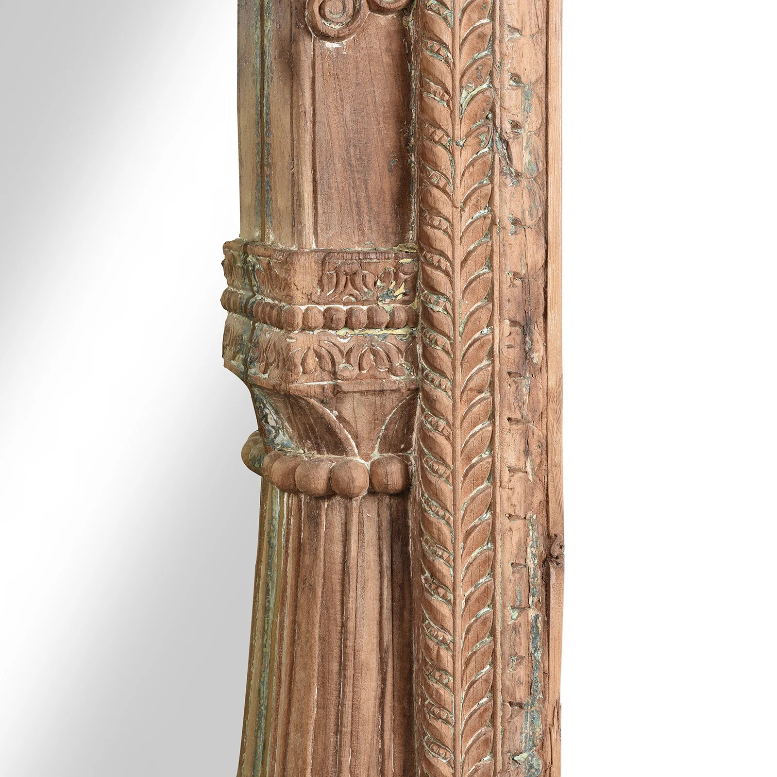 Mirror Made From An Old Indian Window - 19thC (82 x 96cm) - Image 5