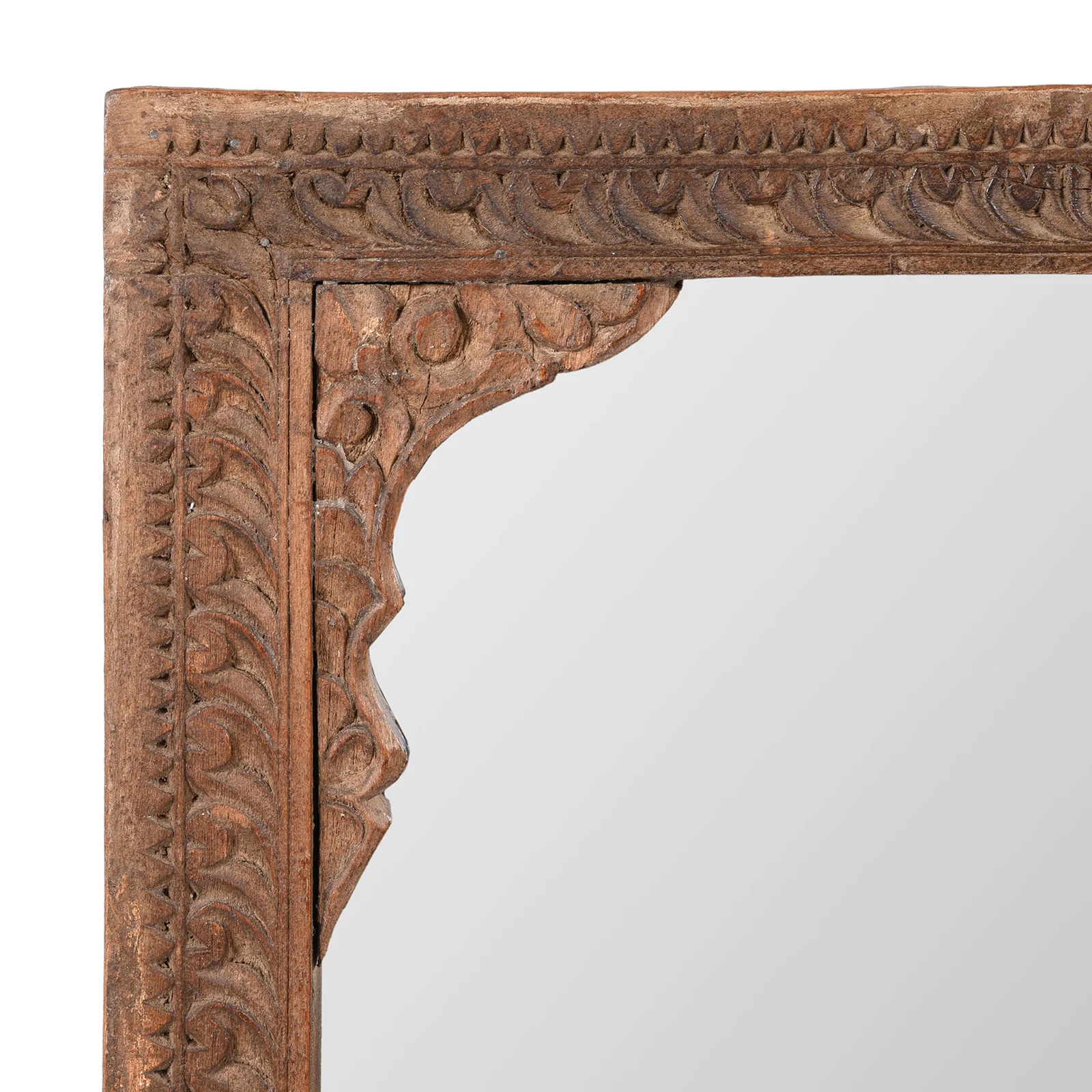 Mirror Made From An Old Shekhawati Window - 19th Century - Image 3