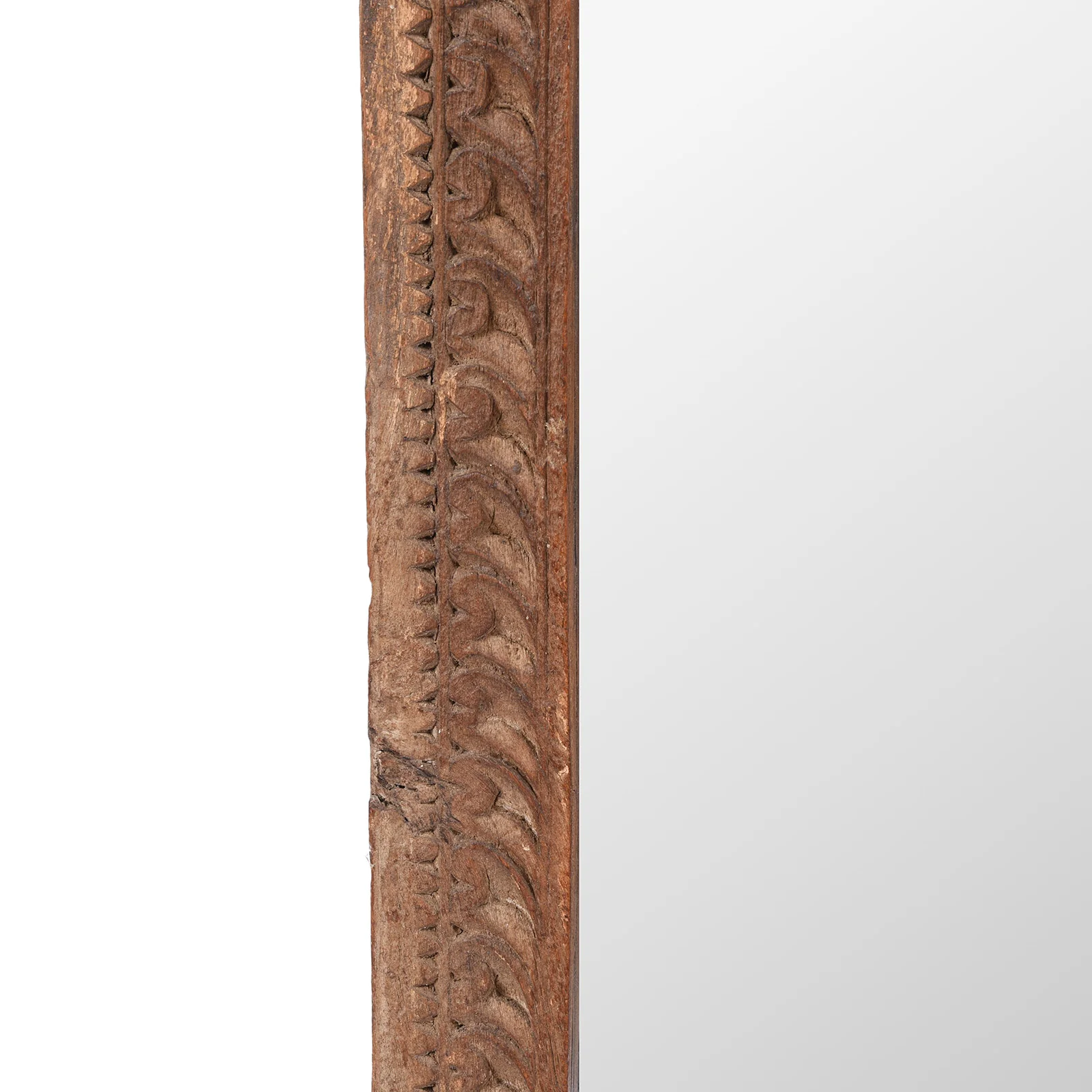 Mirror Made From An Old Shekhawati Window - 19th Century - Image 4