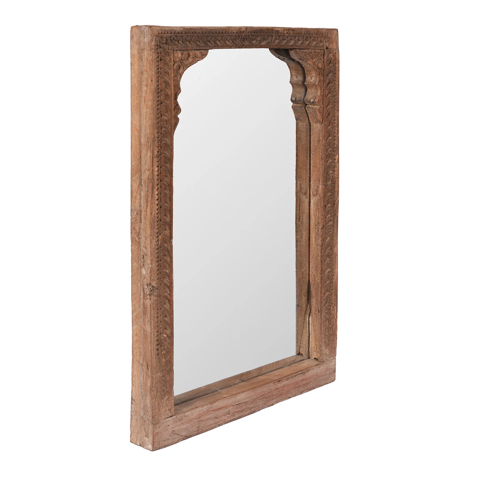 Mirror Made From An Old Shekhawati Window - 19th Century - Image 5