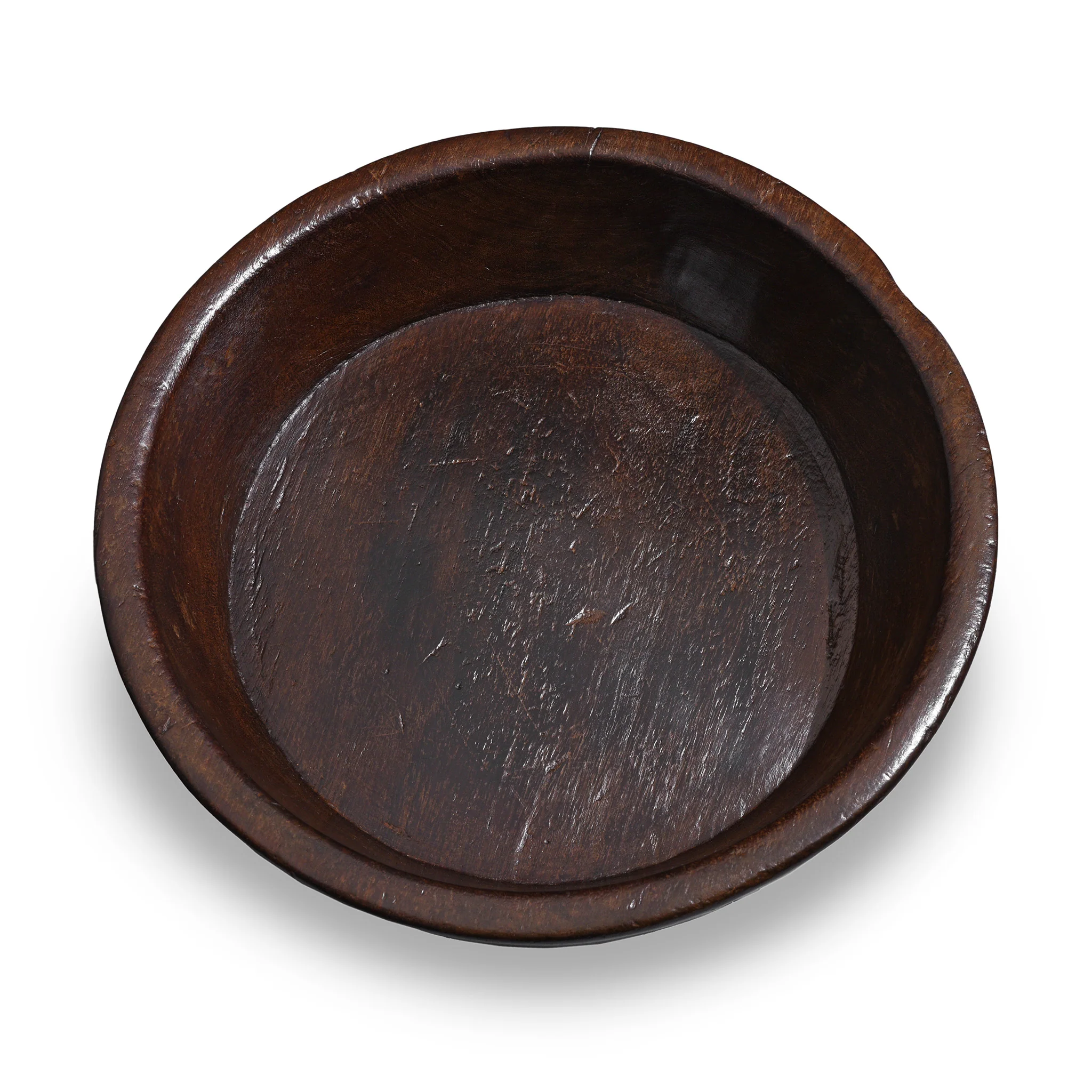 Carved Indian Parath Bowl From Rajasthan - Ca 1920 - Image 2
