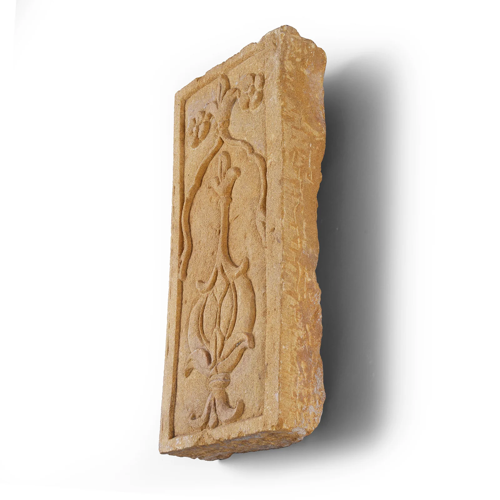 Carved Mughal Stone Panel From Rajasthan - 19th Century - Image 2