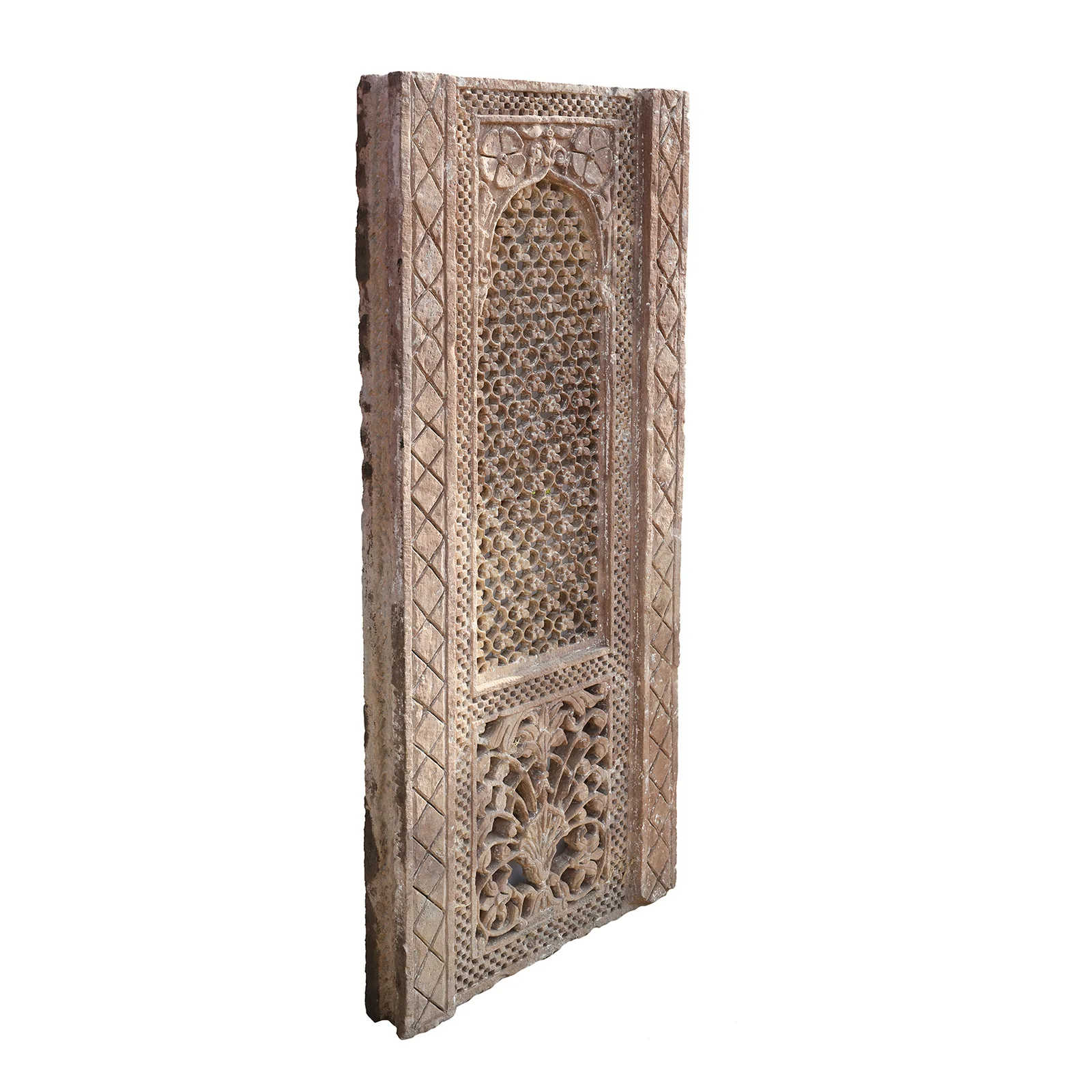 Old Stone Jali Panel From Rajasthan - 18thC - Image 2
