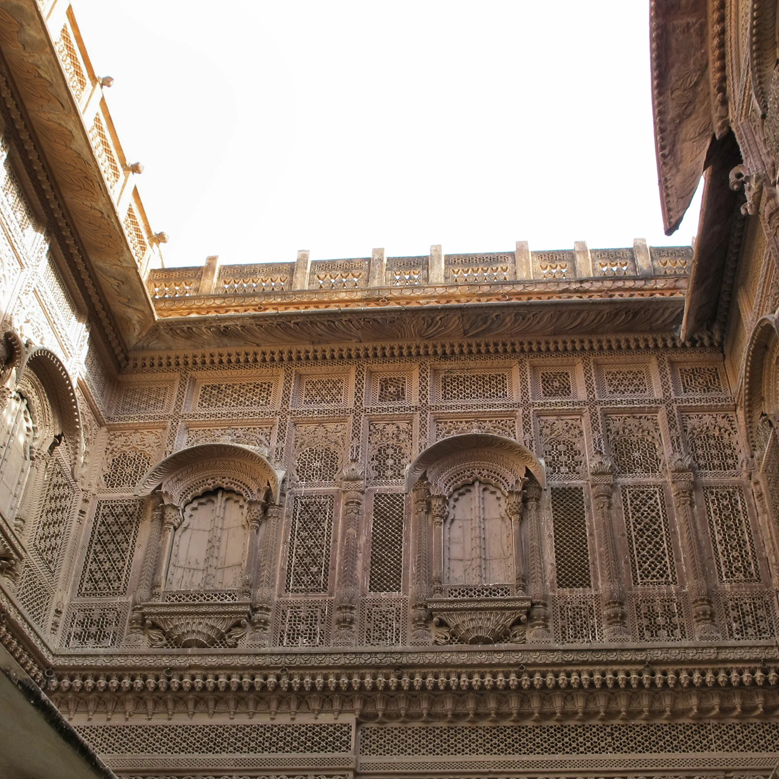 Old Stone Jali Panel From Rajasthan - 18thC - Image 5