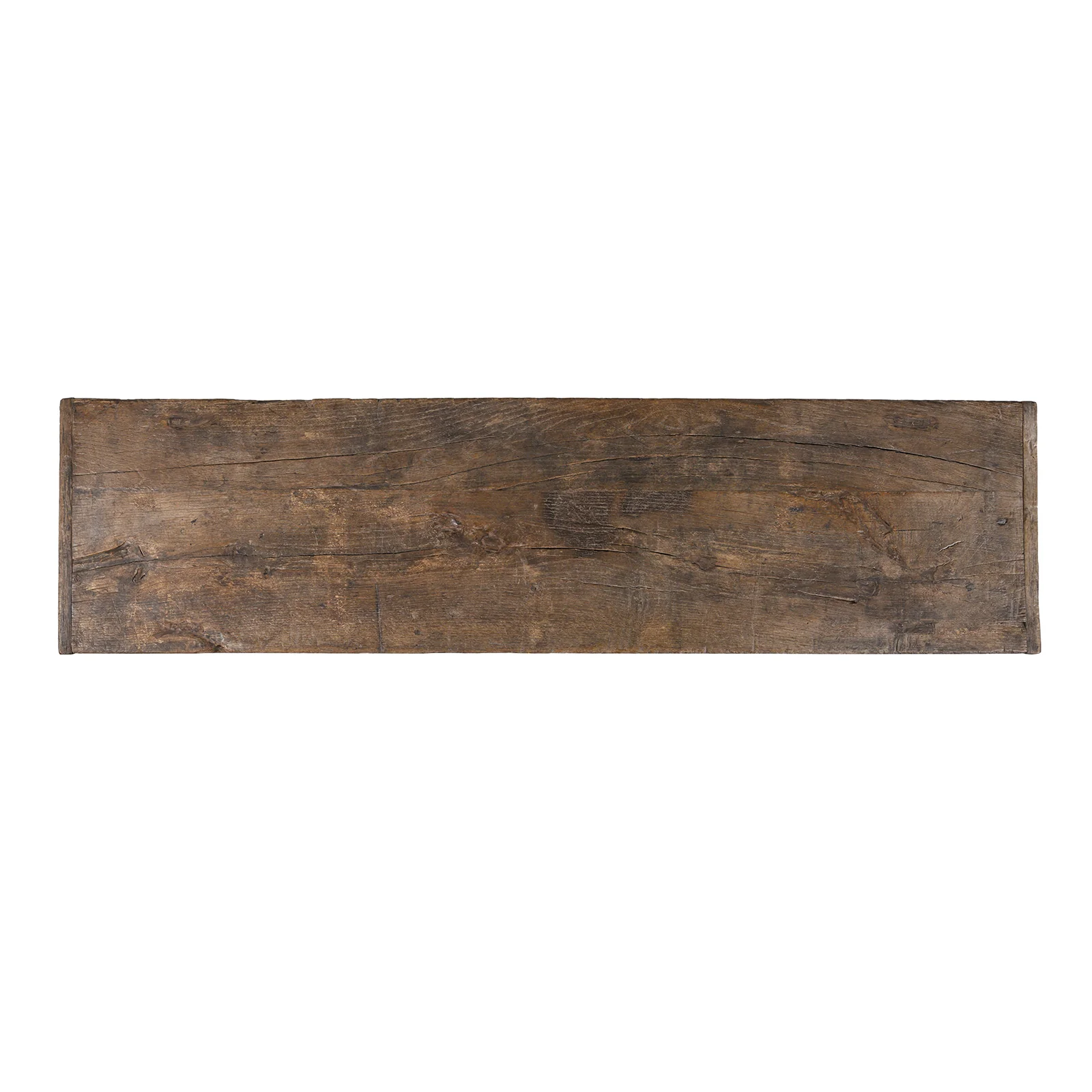 Rustic 3 Drawer Console Table - 19th Century - Image 8