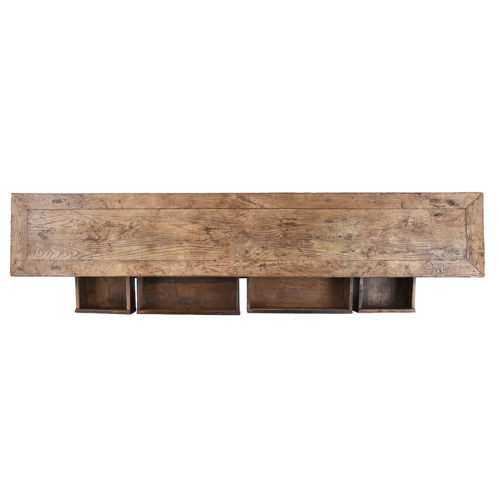 Antique 7 Drawer Console Table - 19th Century - Image 7