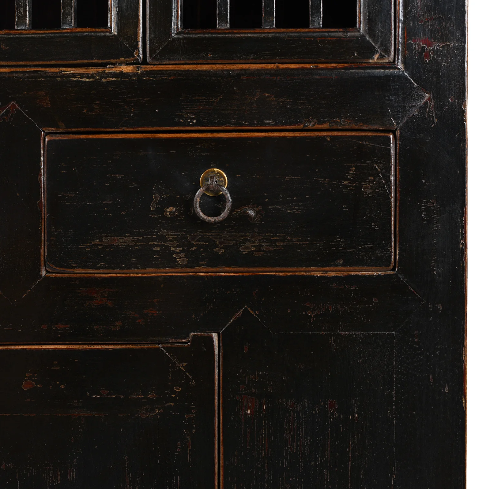 Black Lacquer Kitchen Cabinet From Shandong - 19th Century - Image 7
