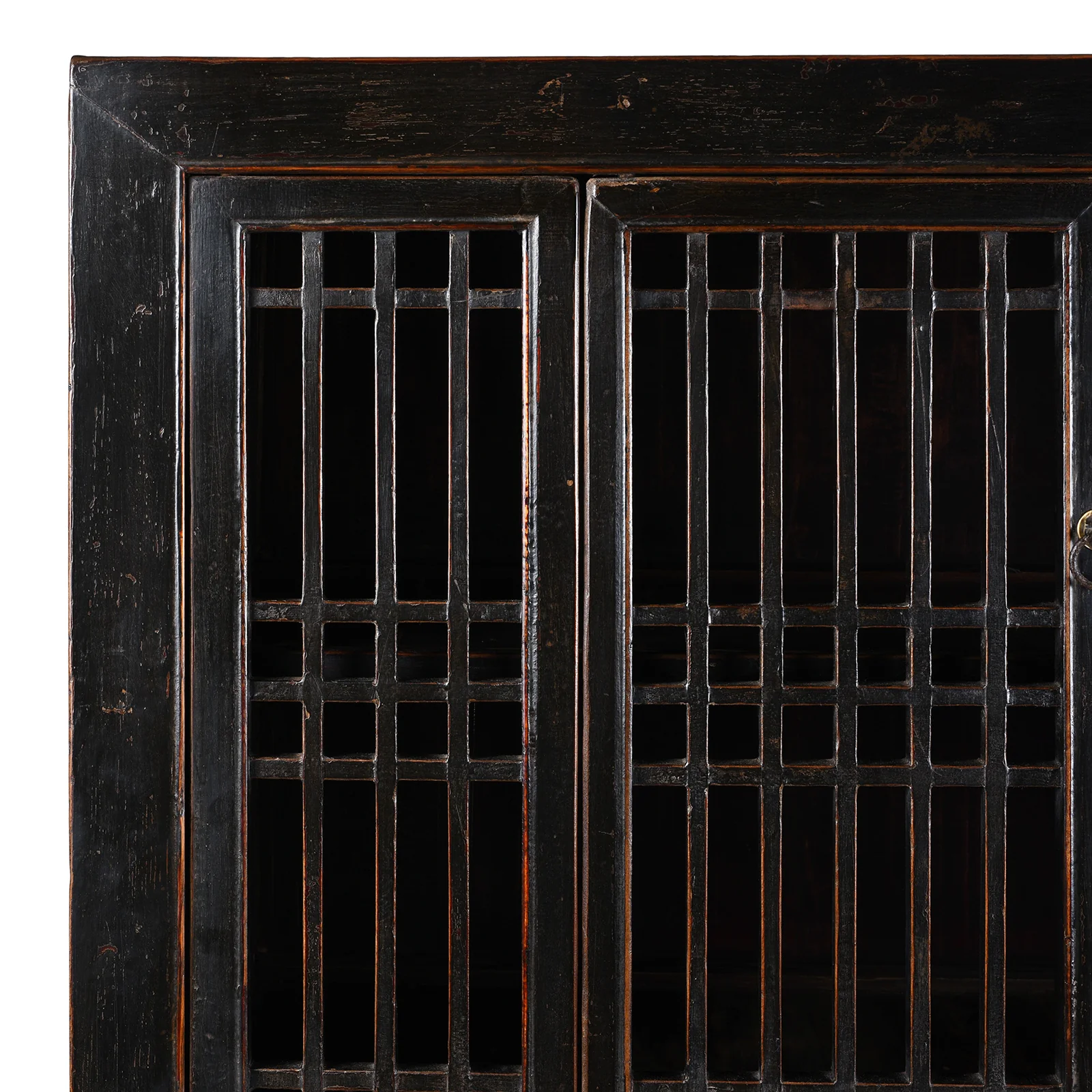 Black Lacquer Kitchen Cabinet From Shandong - 19th Century - Image 8