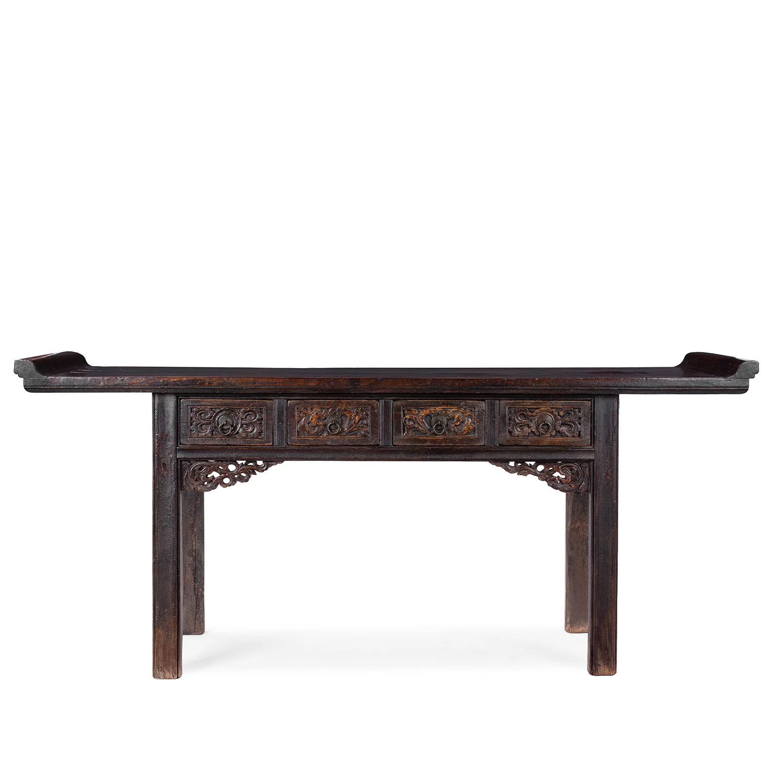 Carved Altar Table From Shanxi - 18th Century