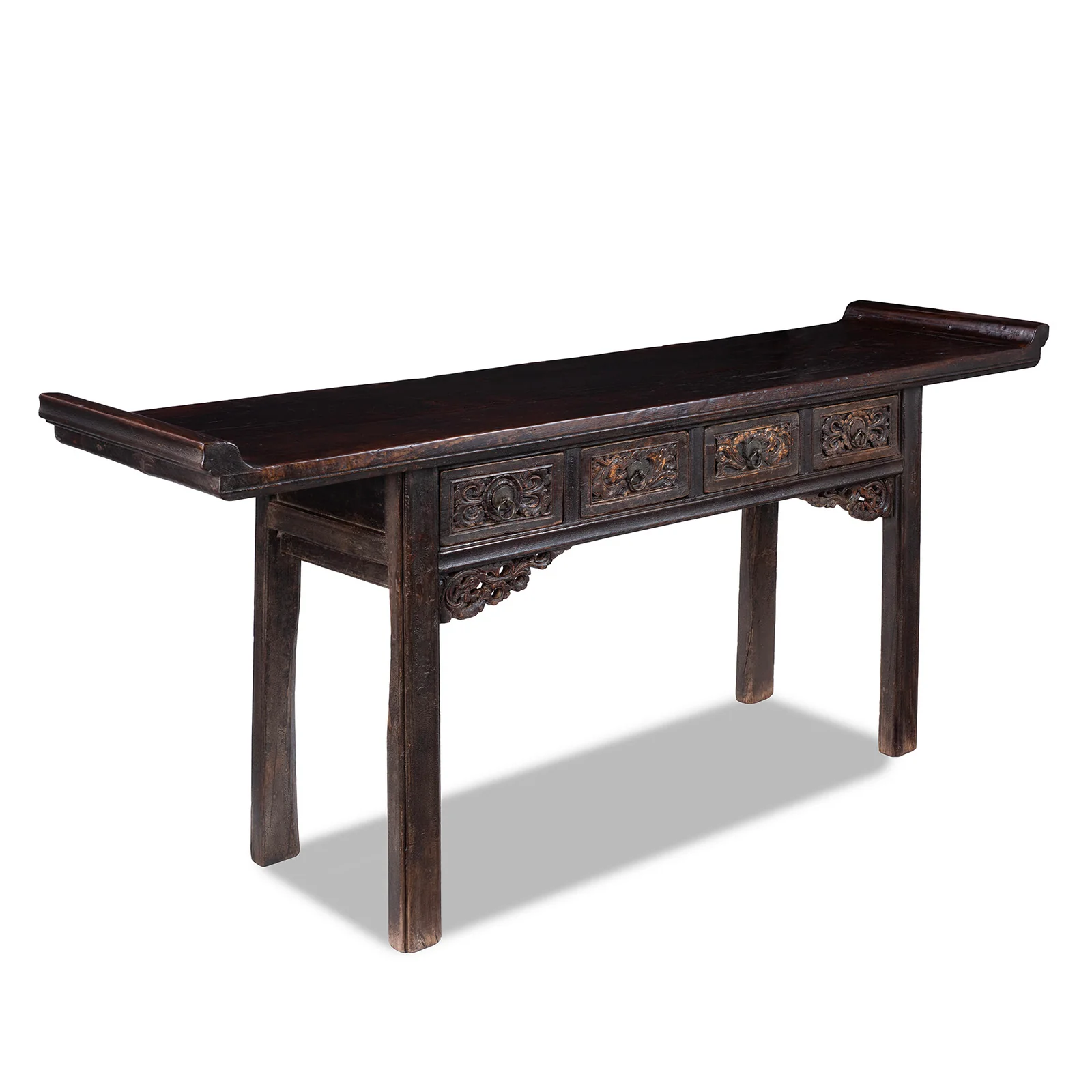 Carved Altar Table From Shanxi - 18th Century - Image 3