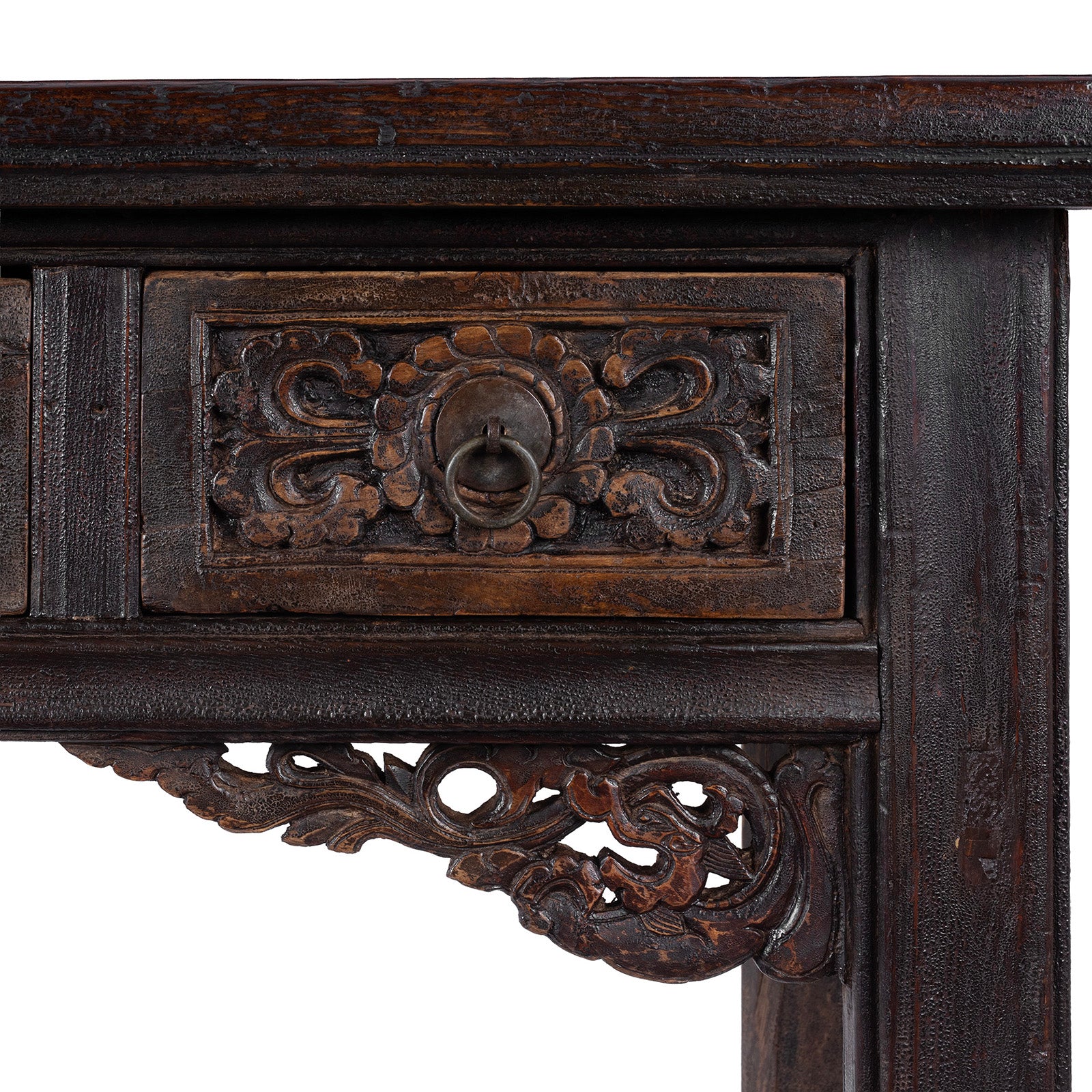 Carved Altar Table From Shanxi - 18th Century - Image 5