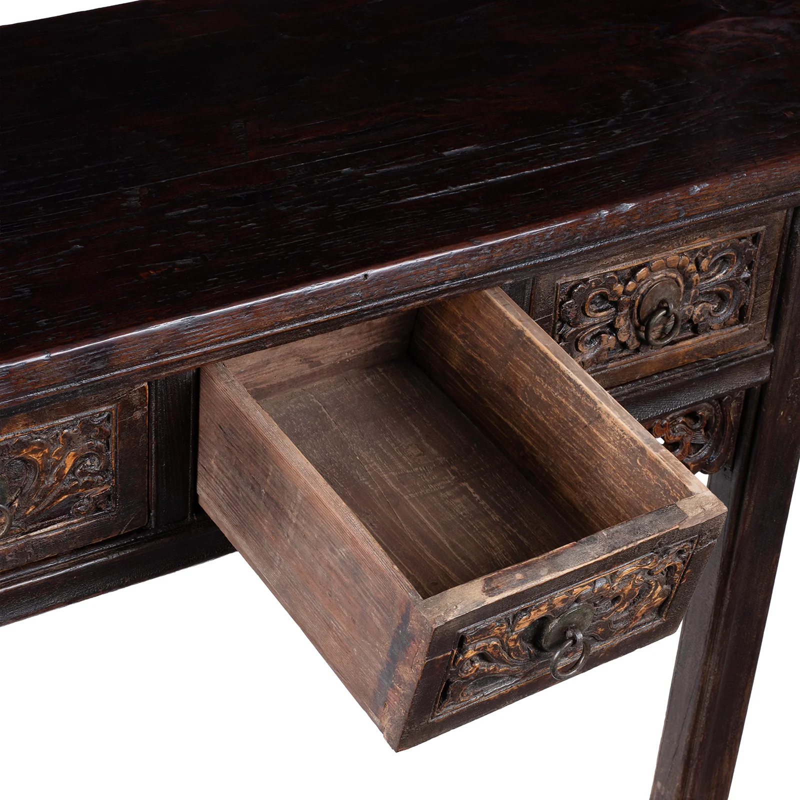 Carved Altar Table From Shanxi - 18th Century - Image 8