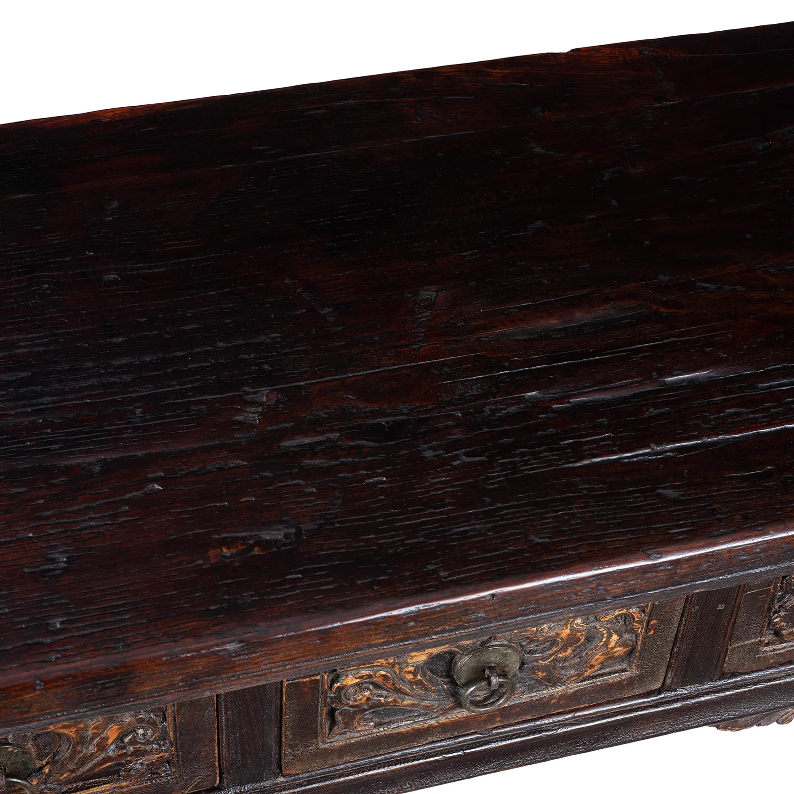 Carved Altar Table From Shanxi - 18th Century - Image 9