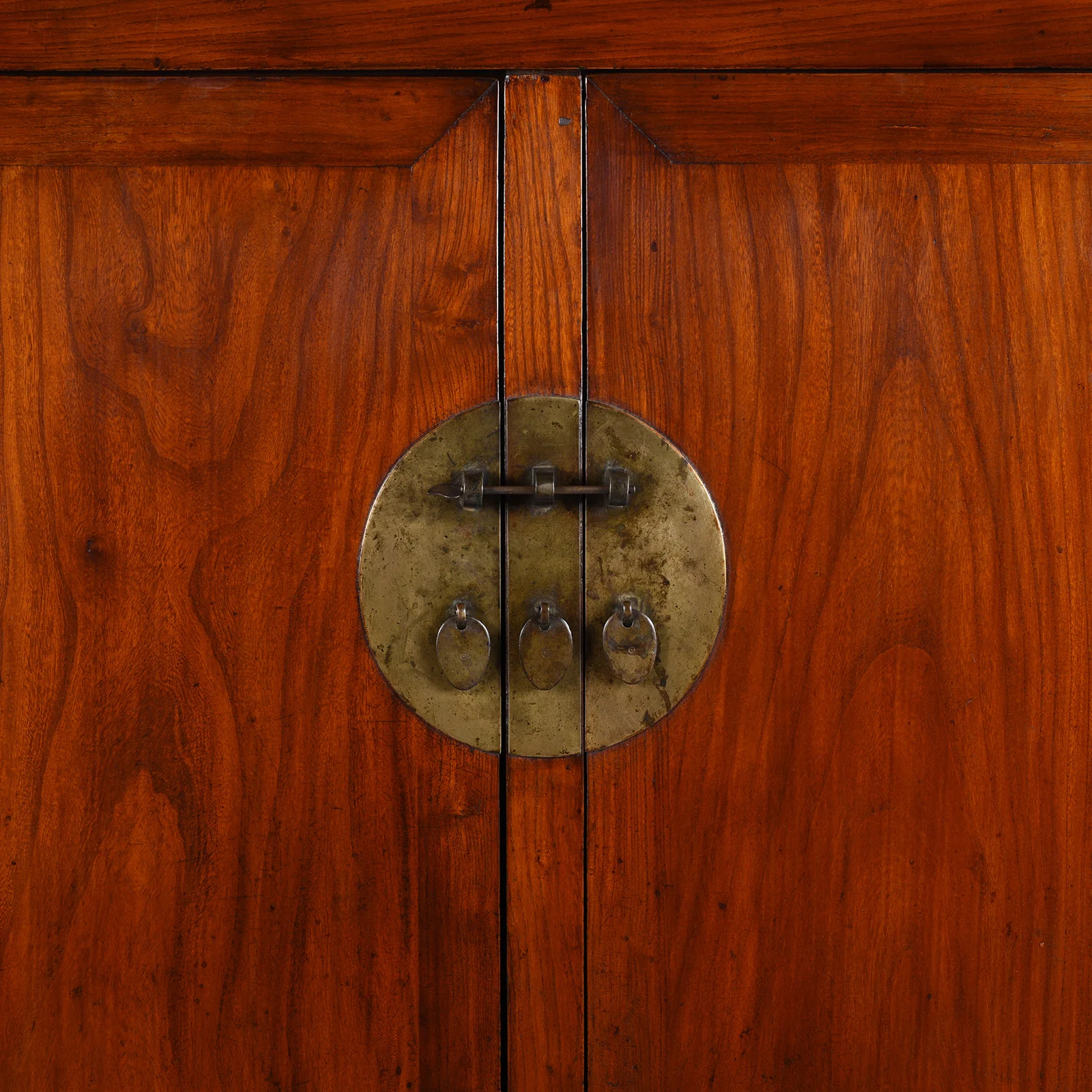 Chinese Elm Compound Cabinet From Beijing - 19th Century - Image 6
