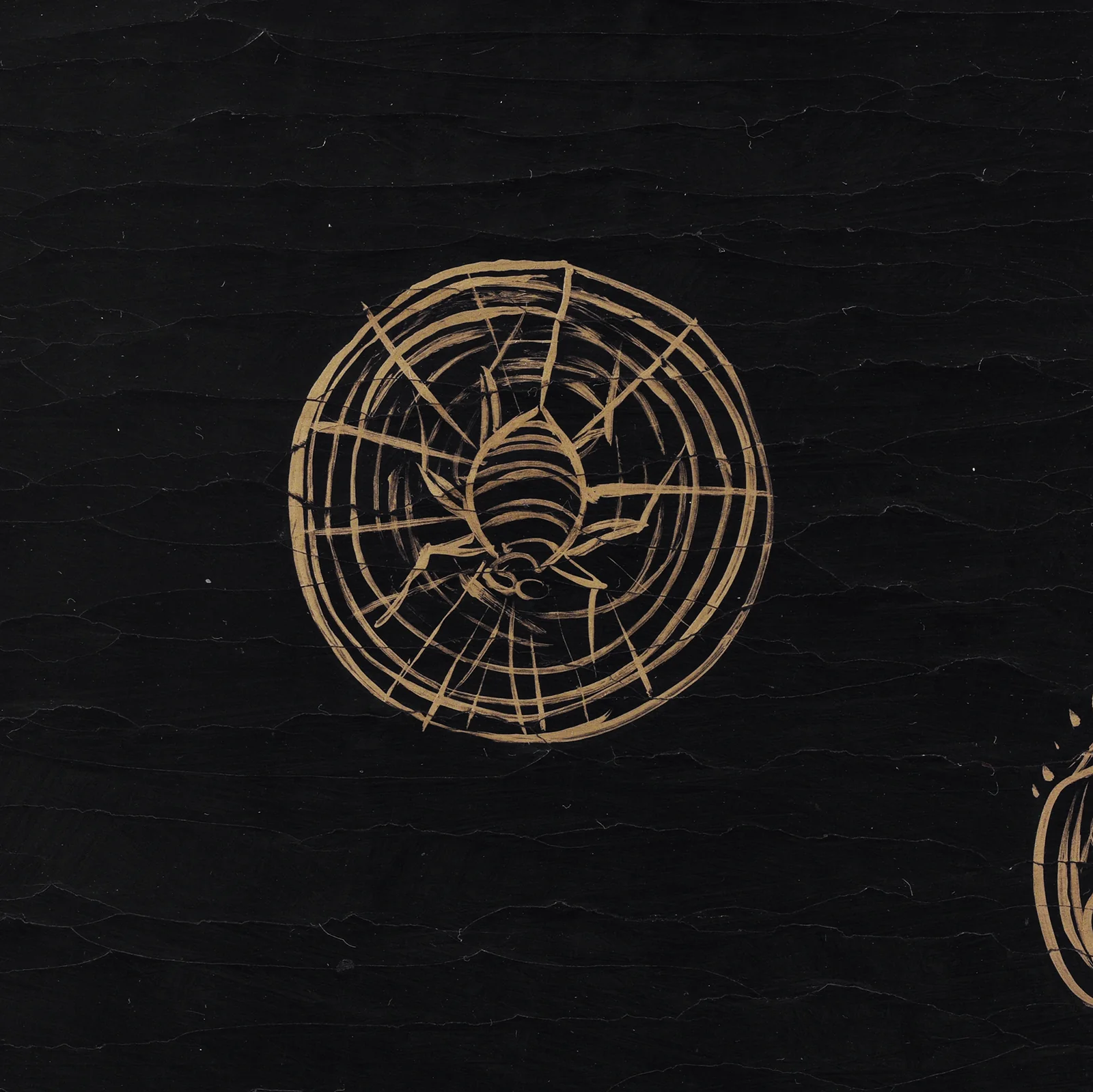 Chinese Export Black &amp; Gilt Lacquer Four-Fold Screen – Circa 1920 - Image 13