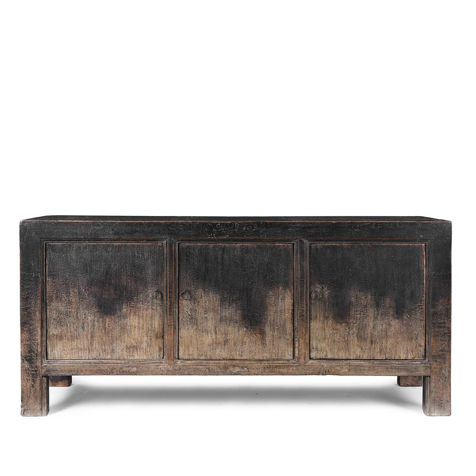 Elm Sideboard Made From An Old Shanxi Grain Store - 19th Century - Image 2