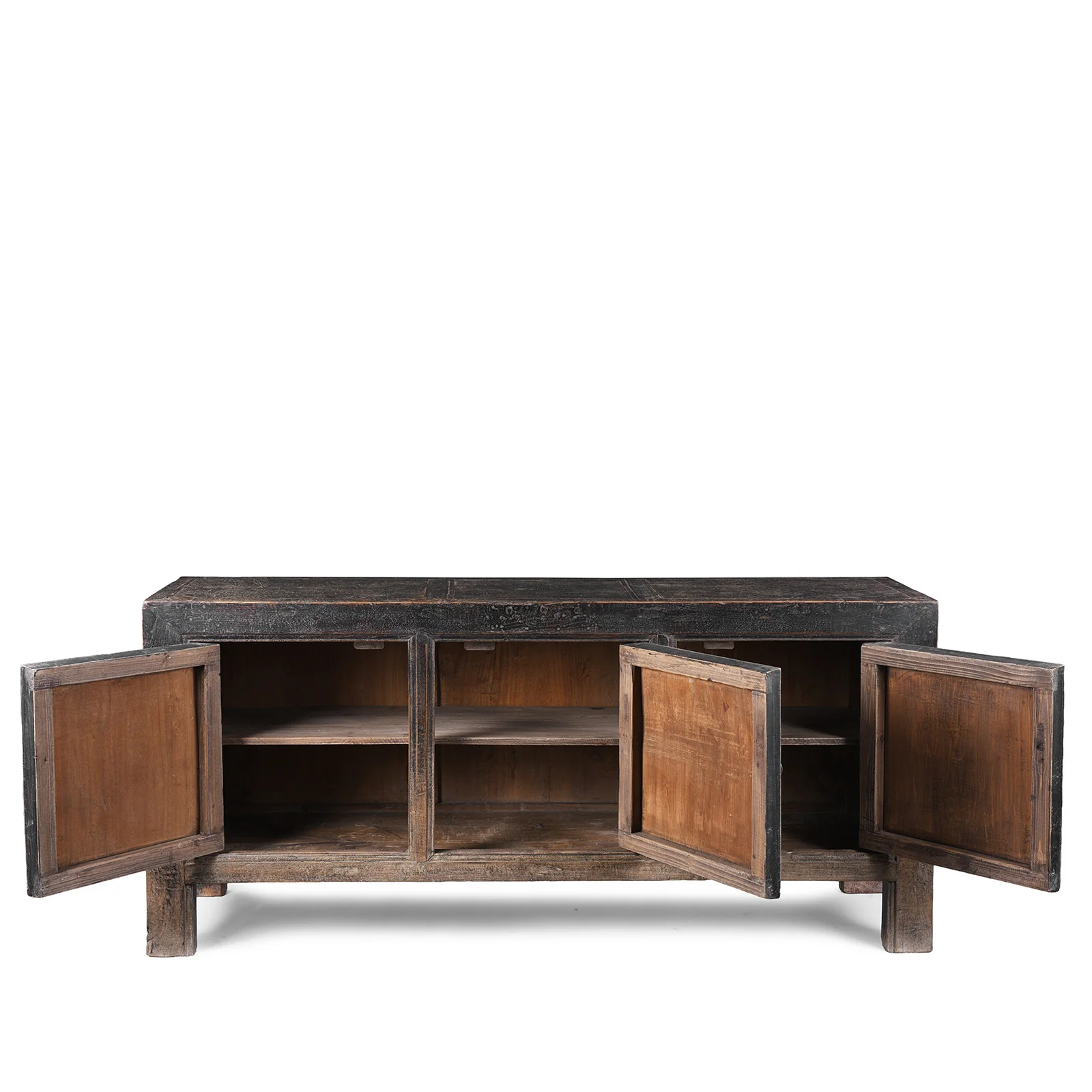 Elm Sideboard Made From An Old Shanxi Grain Store - 19th Century - Image 4