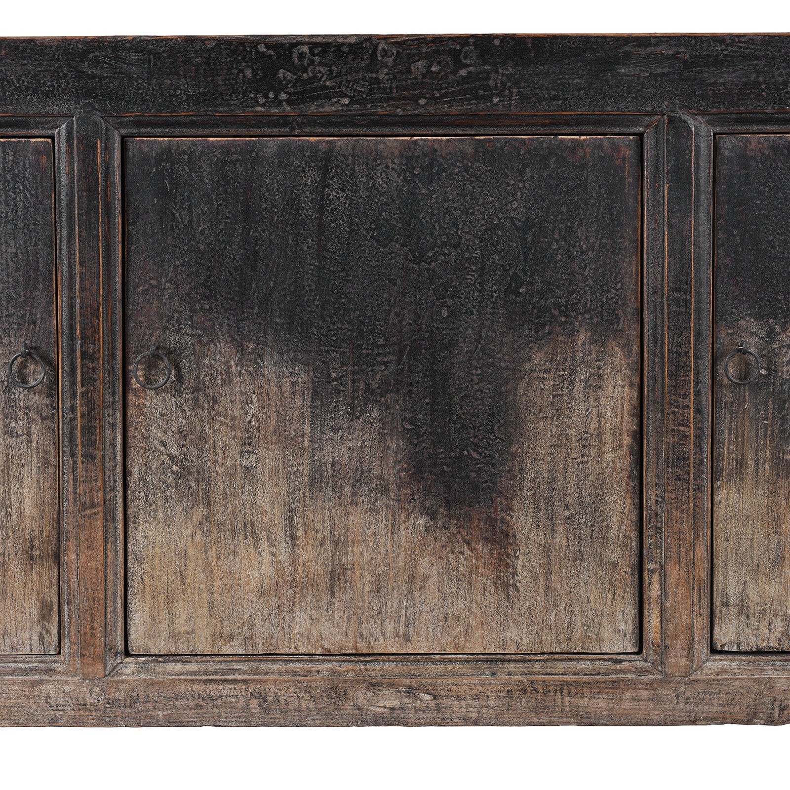 Elm Sideboard Made From An Old Shanxi Grain Store - 19th Century - Image 7