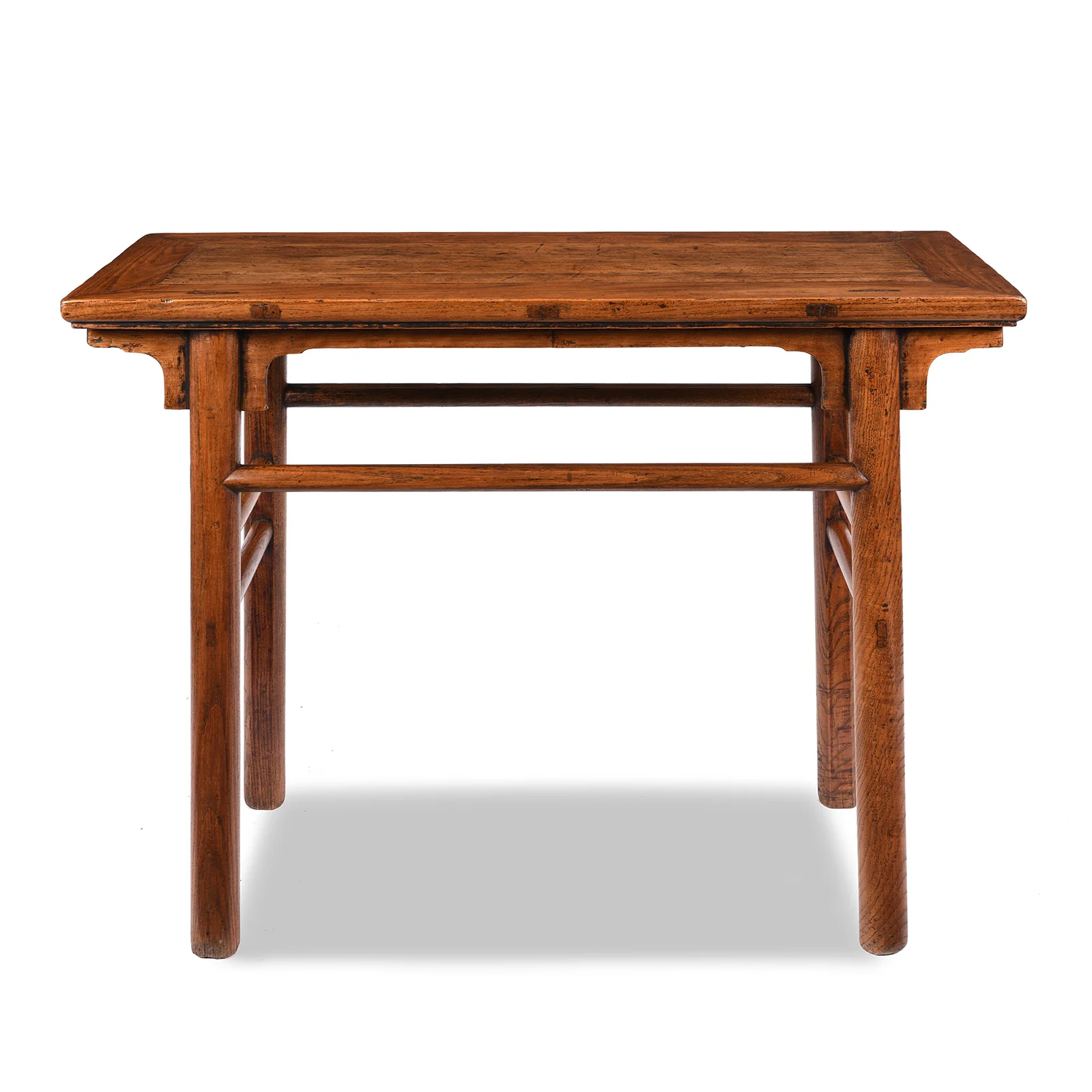 Elm Half Table From Shanxi Province - 19th Century - Image 5
