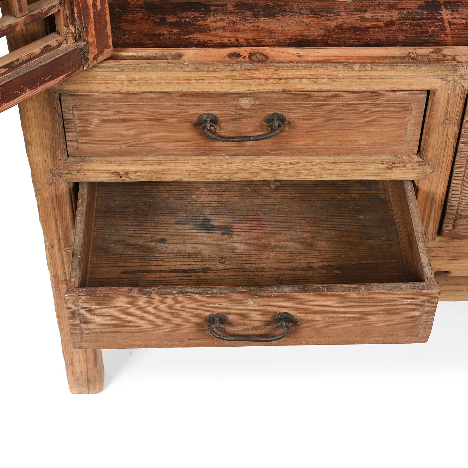 Lattice Kitchen Cabinet From Shanghai - 19th Century - Image 11