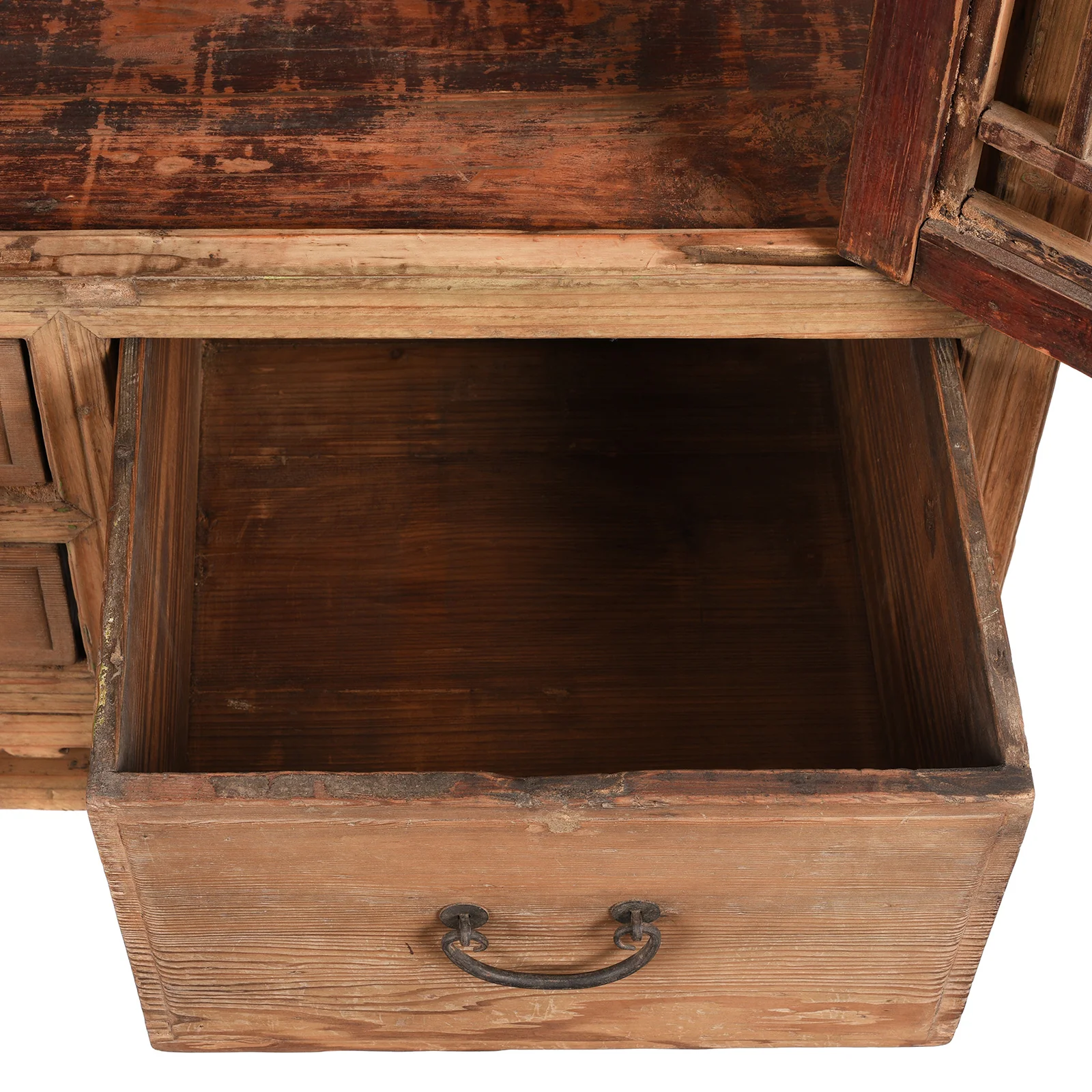 Lattice Kitchen Cabinet From Shanghai - 19th Century - Image 12