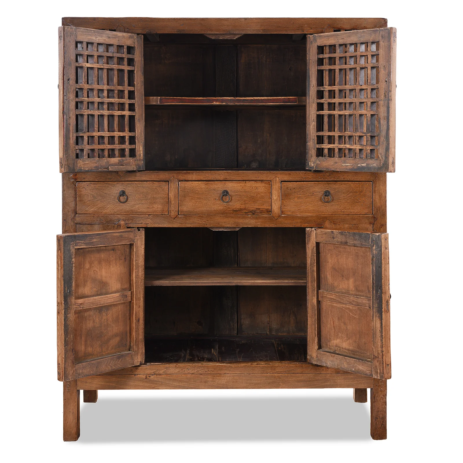 Elm Kitchen Cabinet From Hebei - 19th Century - Image 2