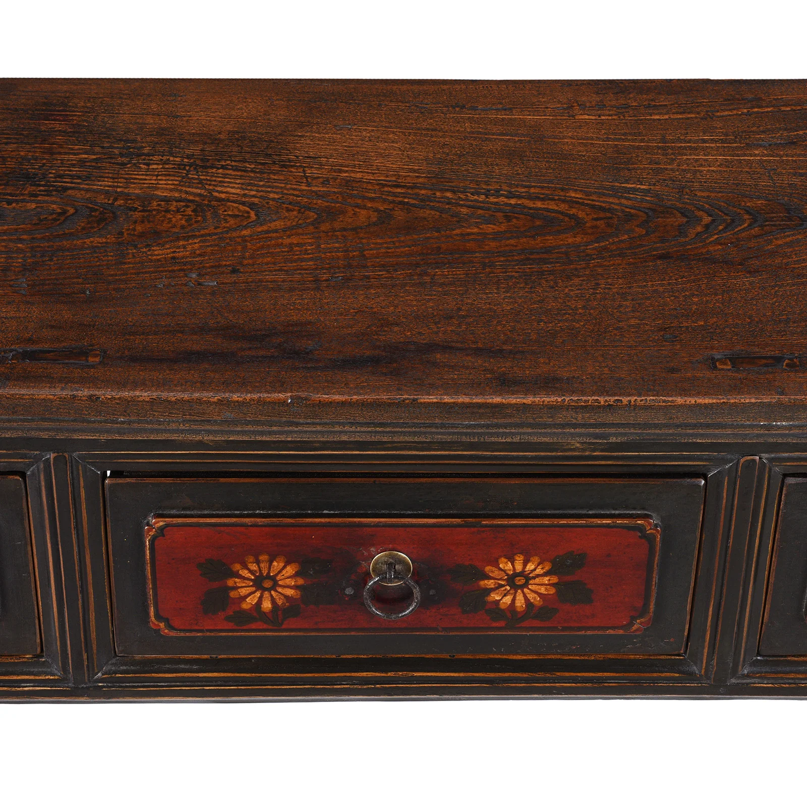 Painted Altar Table From Gansu - 19th Century - Image 6