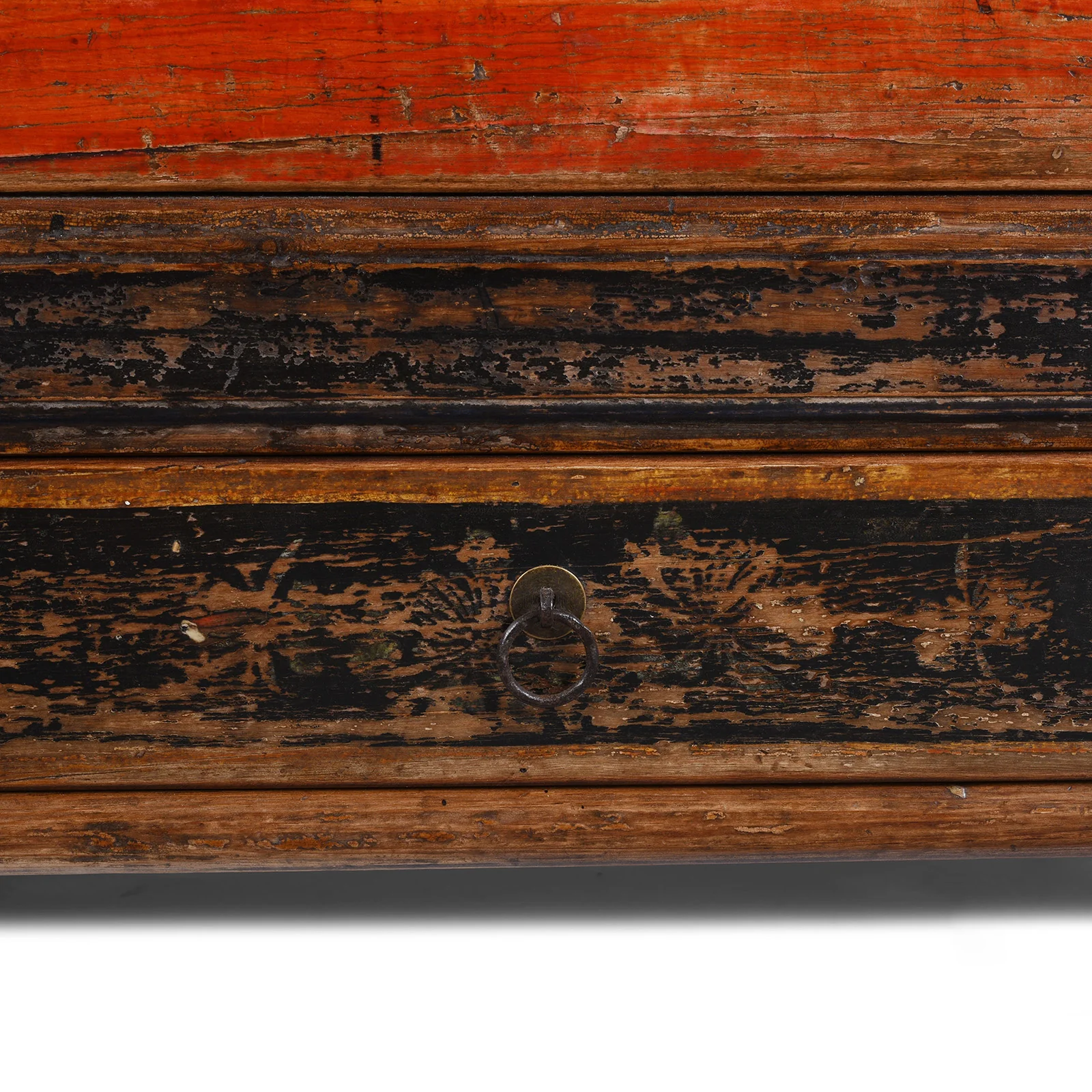 Painted Gansu Grain Store Sideboard - 19th Century - Image 9