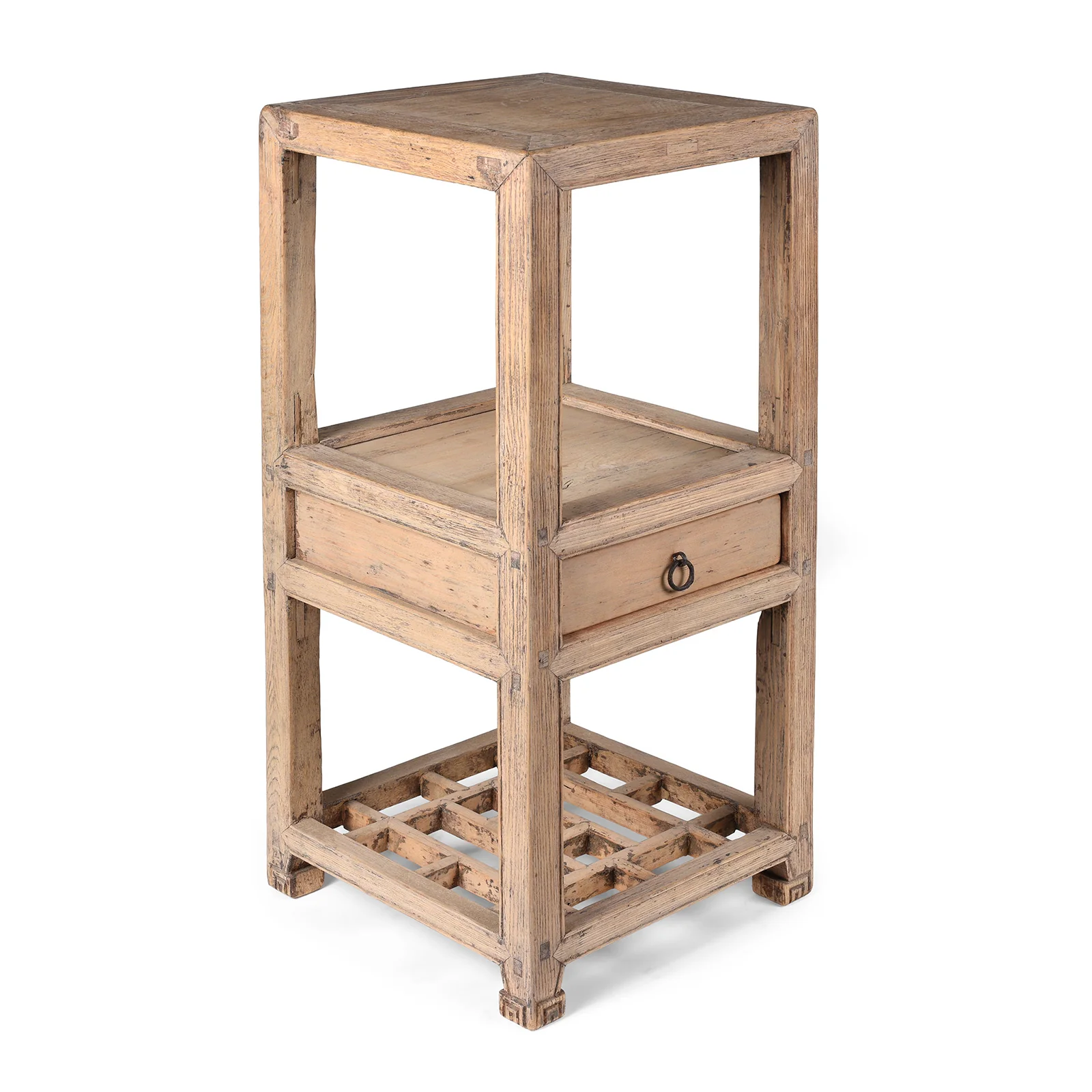 Pine Flower Stand From Tianjin -19th Century - Image 2