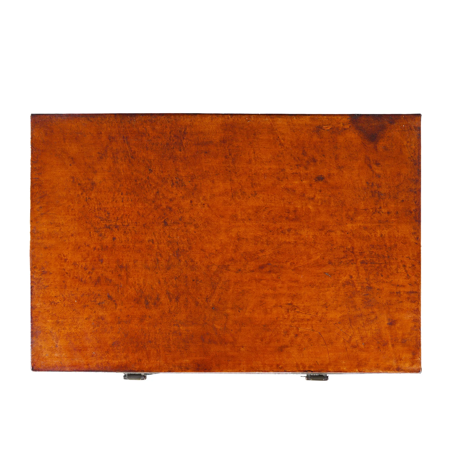 Tan Leather Trunk From Shanghai - Ca 1900 - Image 9