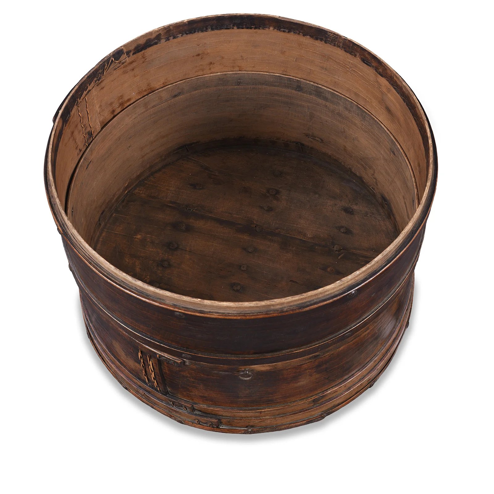 Painted Willow Food Container From Shanxi - 19th Century - Image 5