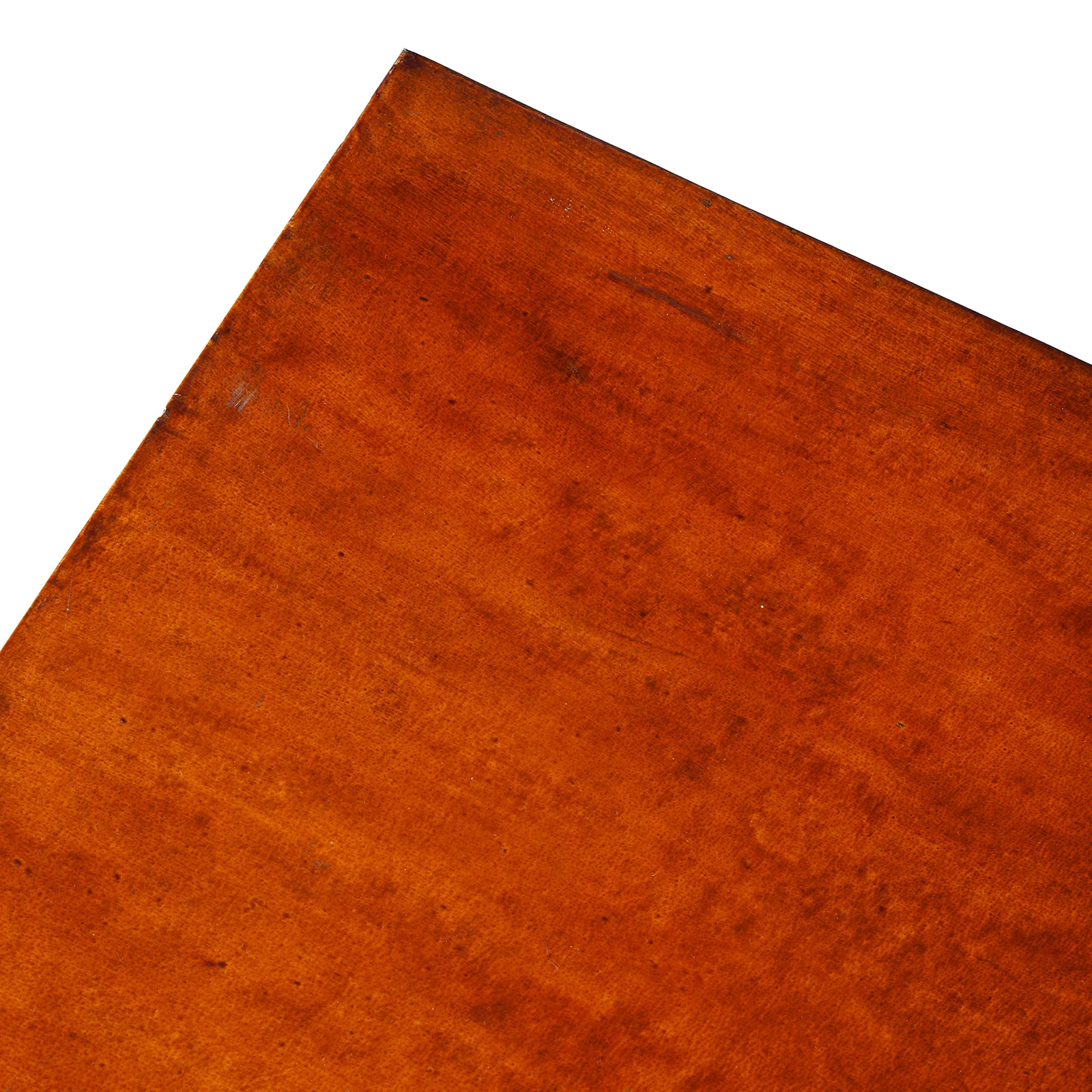 Tan Leather Trunk From Shanghai - Ca 1900 - Image 7
