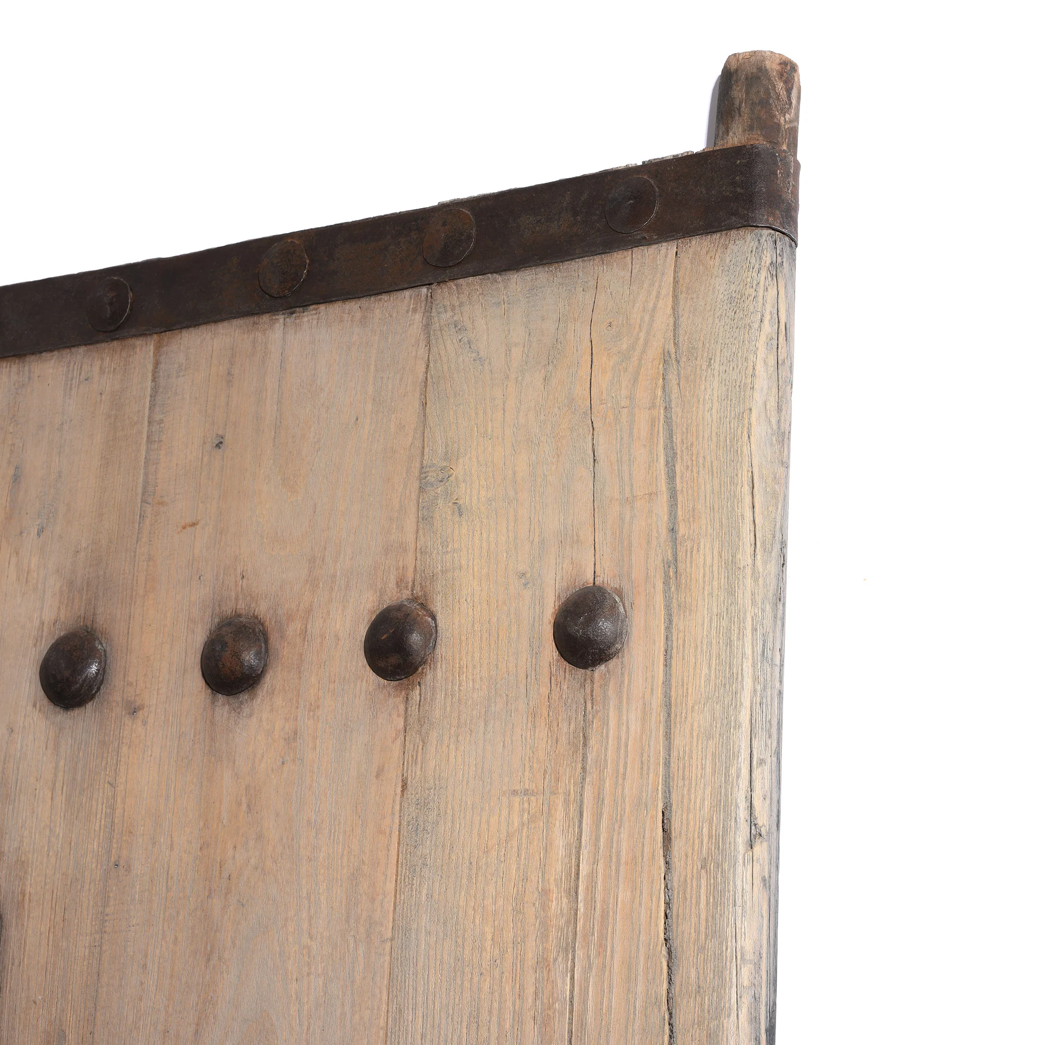 Iron Bound Elm Doors From Shanxi Province - 19thC - Image 3