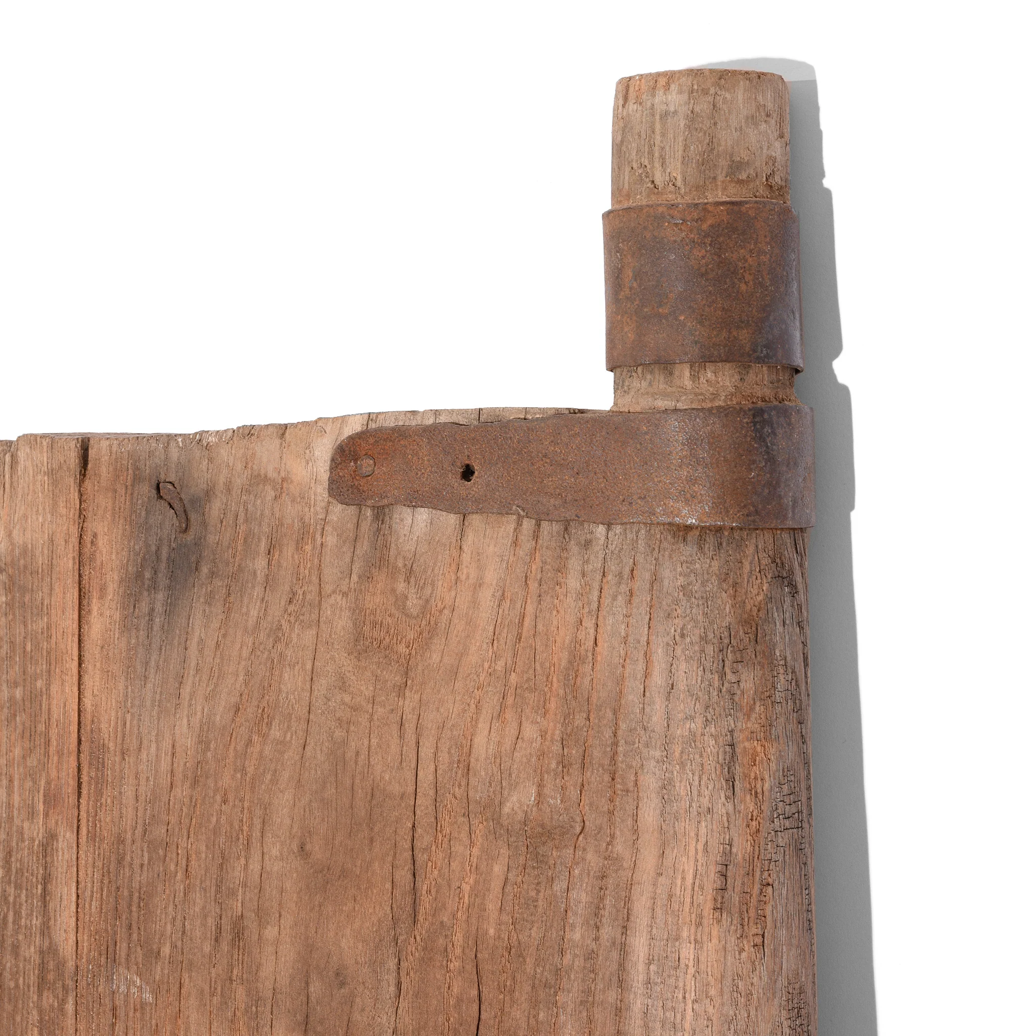 Iron Bound Elm Doors From Shanxi Province - 19thC - Image 11