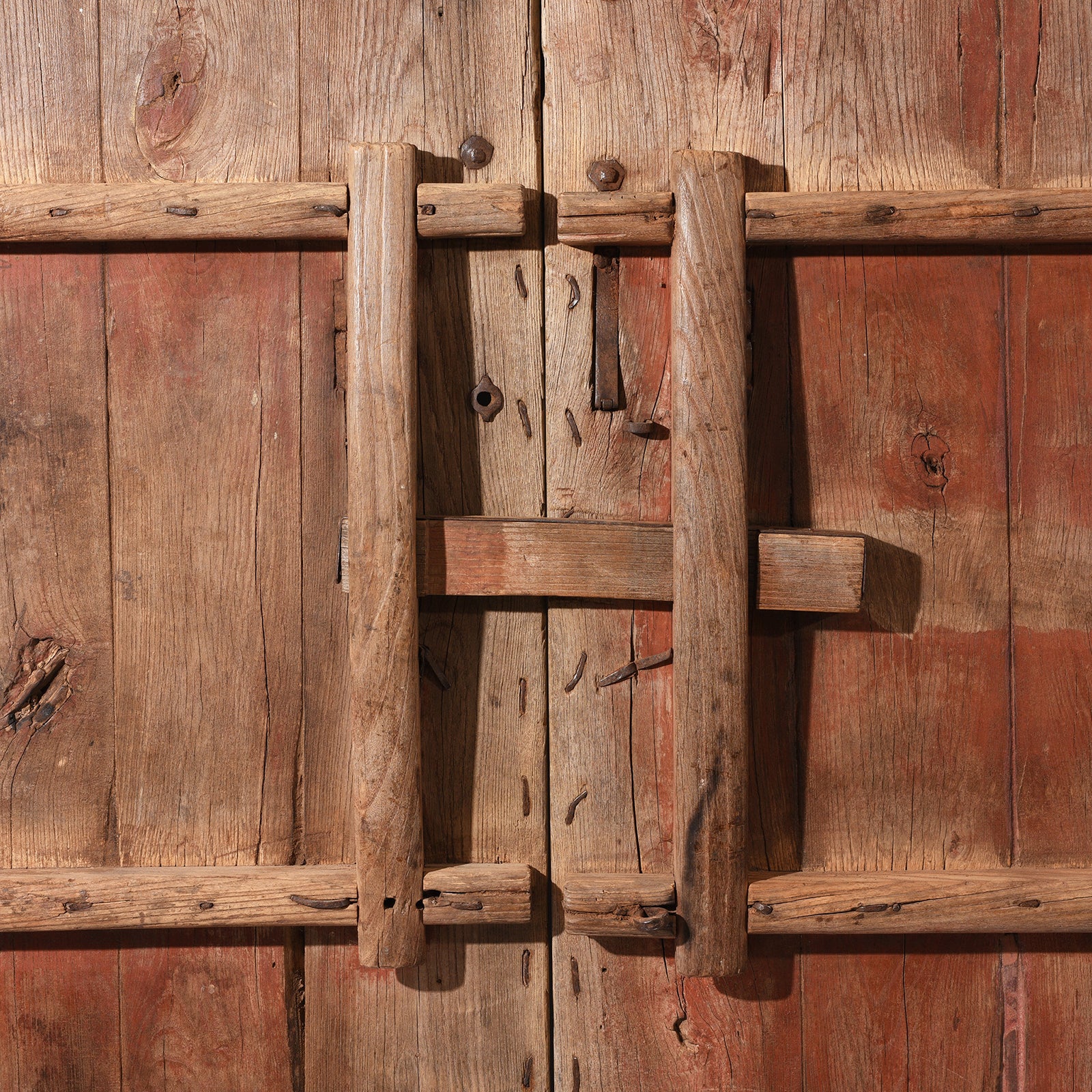 Bleached Elm Doors From Shanxi - 19th Century - Image 7