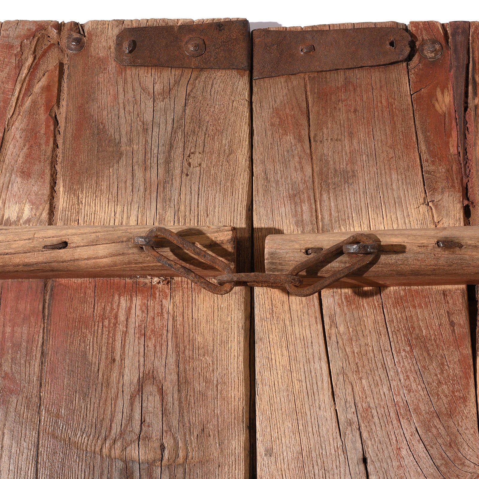 Bleached Elm Doors From Shanxi - 19th Century - Image 8
