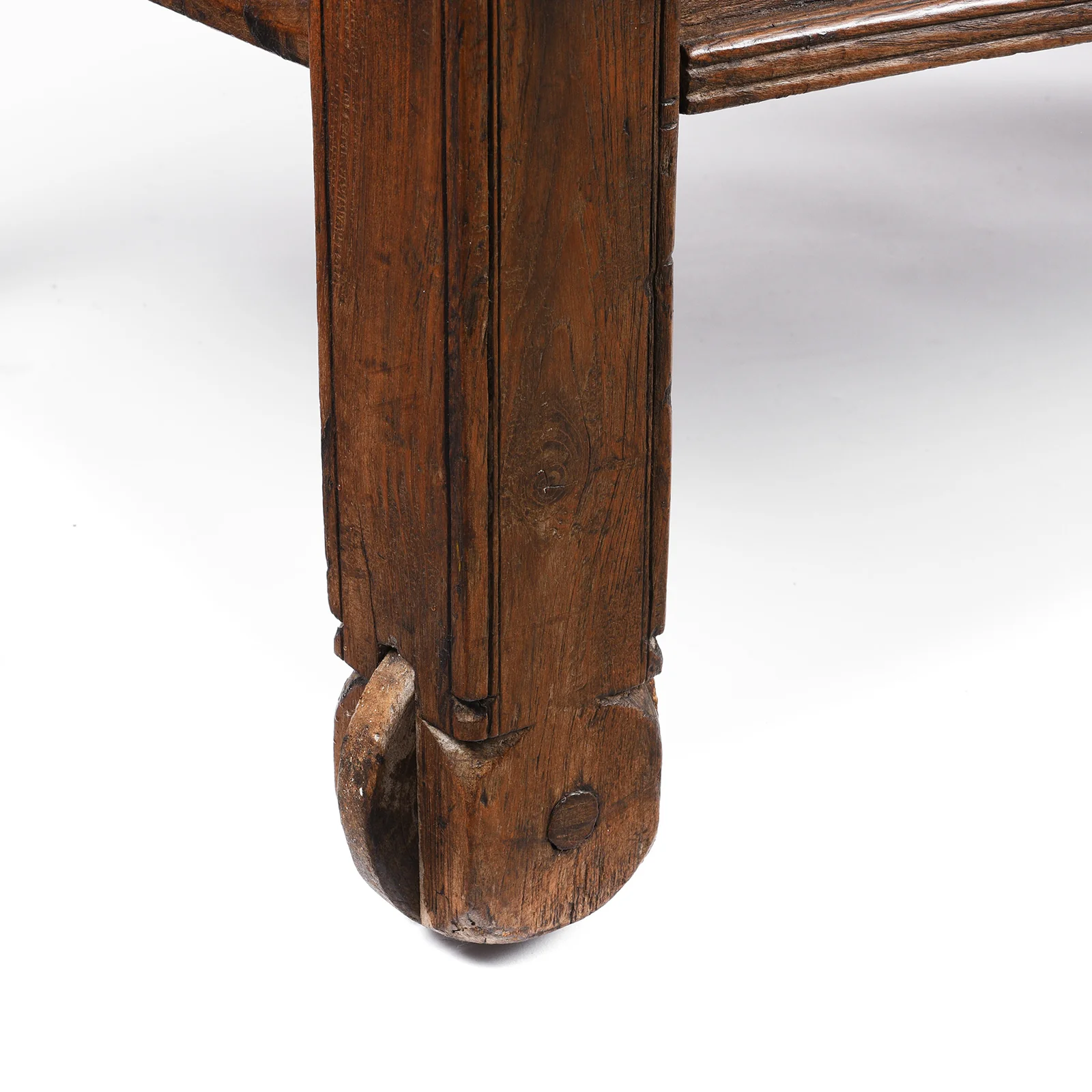 Iron Bound Teak Merchant Chest From Goa - 19th Century - Image 13