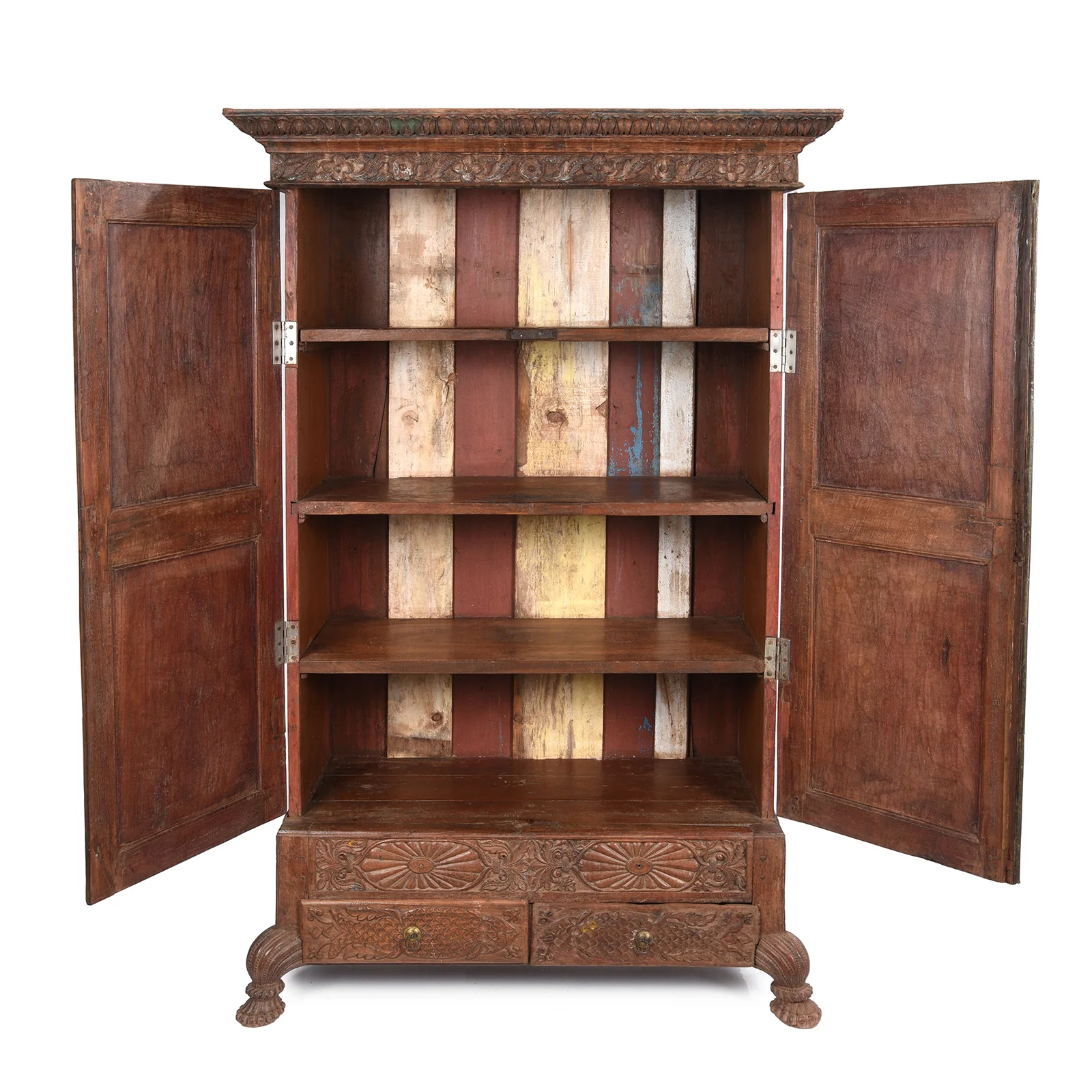 Indian Almirah Cabinet From Gujarat - 19thC - Image 10